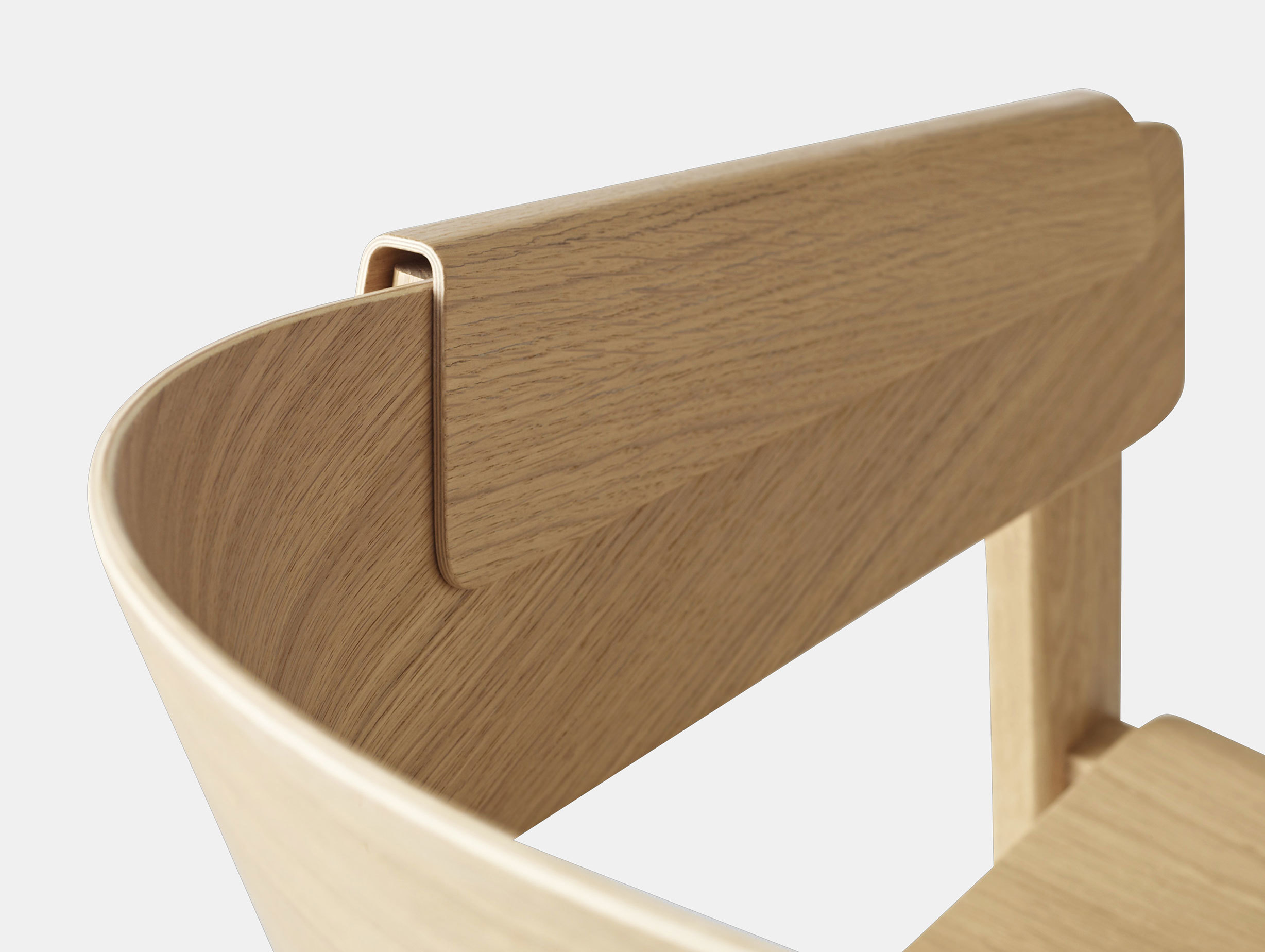 Muuto Cover Chair Oak Detail 3