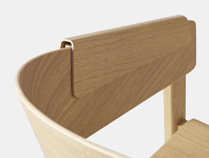 Muuto Cover Chair Oak Detail 3