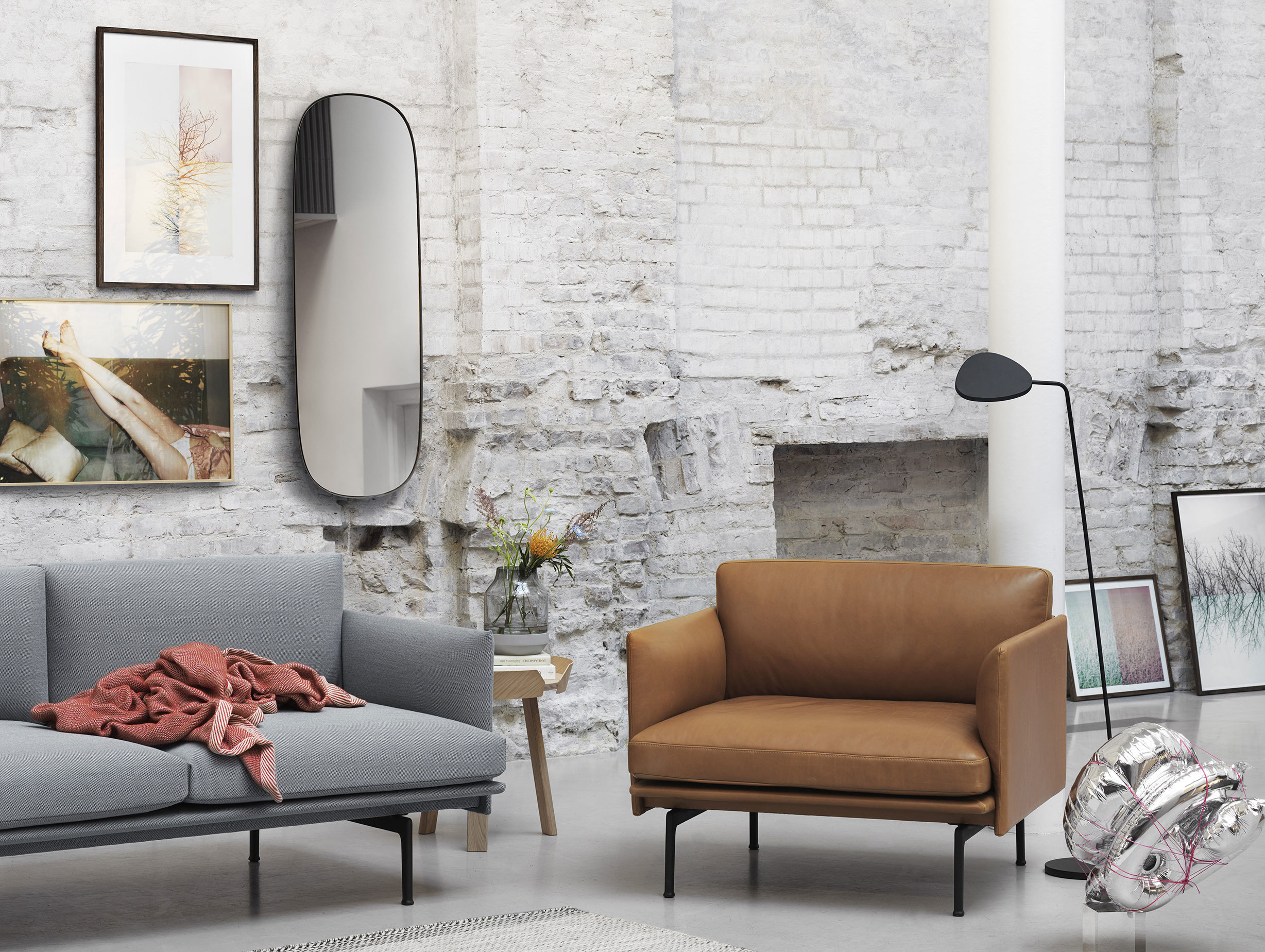 Muuto Framed Mirror Large Grey 2 Anderssen Voll