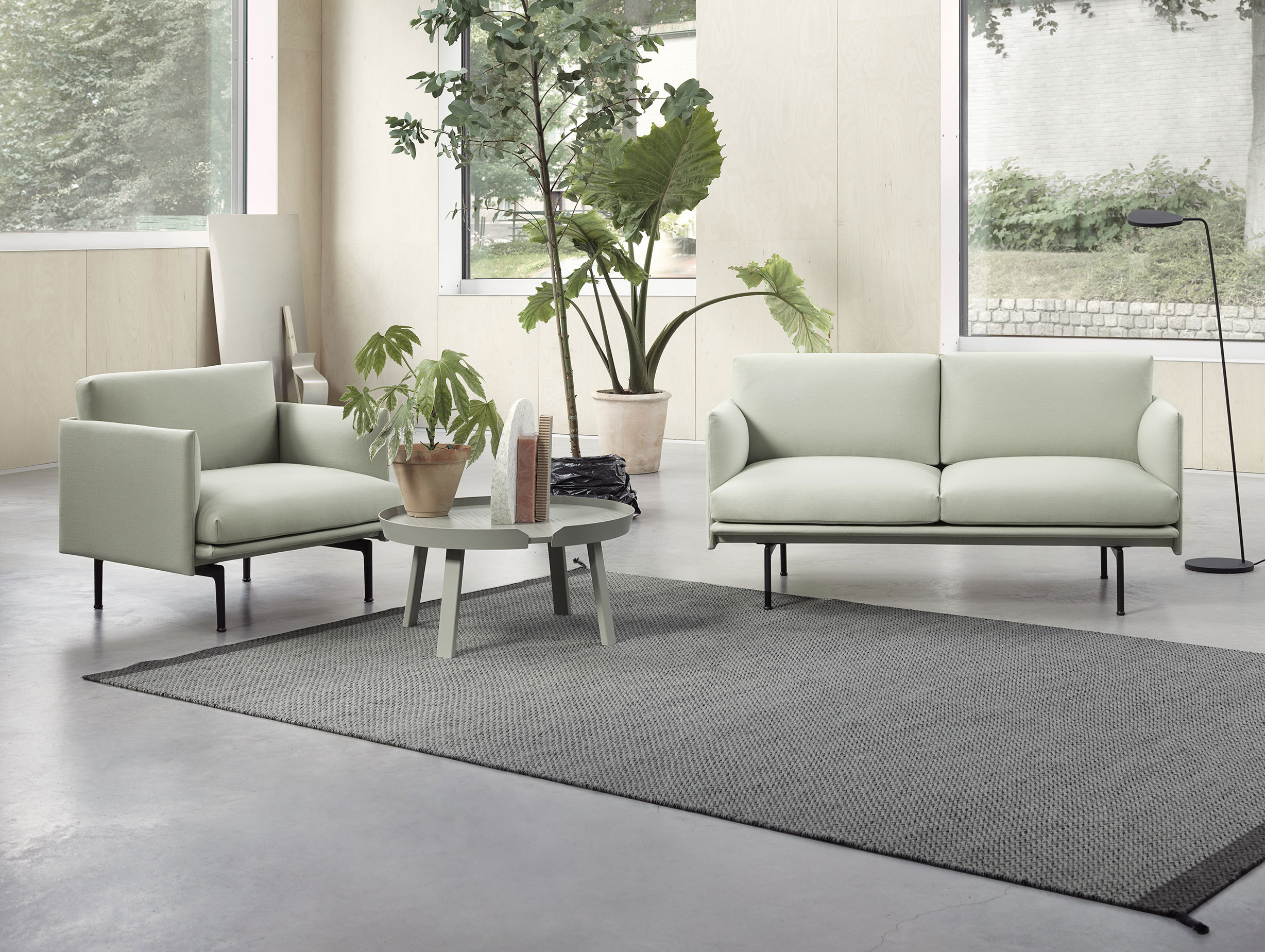 Muuto Ply Rug Dark Grey 170X240Cm Margrethe Odgaard