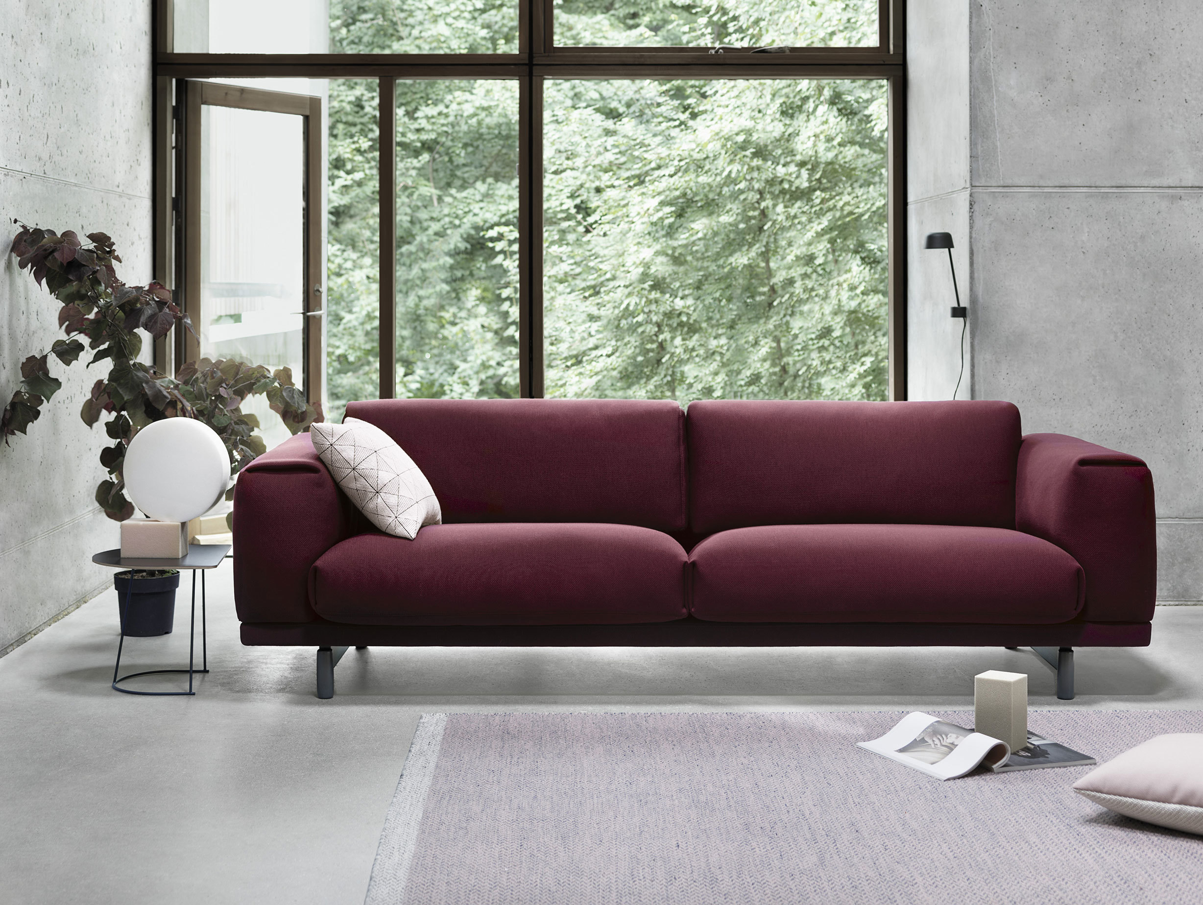 Muuto Rest Sofa Pitch Charm Lean Tile Ply Med Res