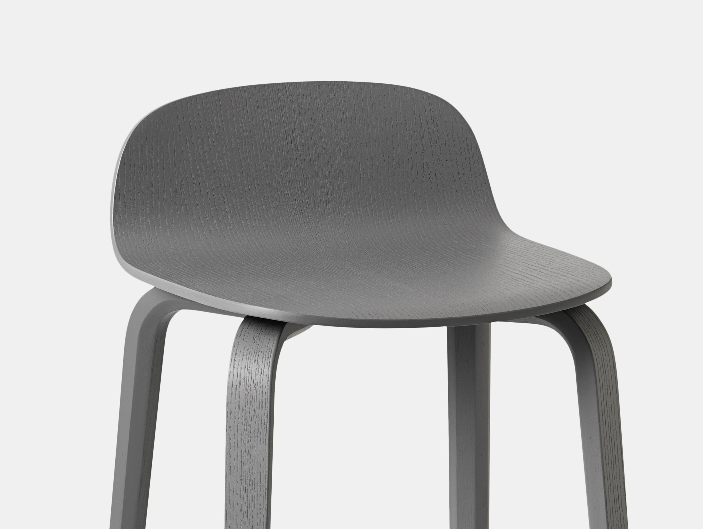 Muuto Visu Barstool Dark Grey Detail Mika Tolvanen