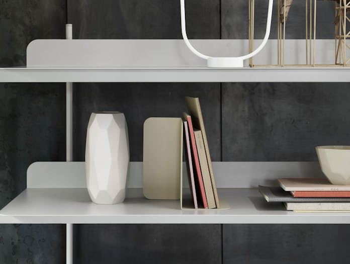 Muuto Open Compile Bookend Med