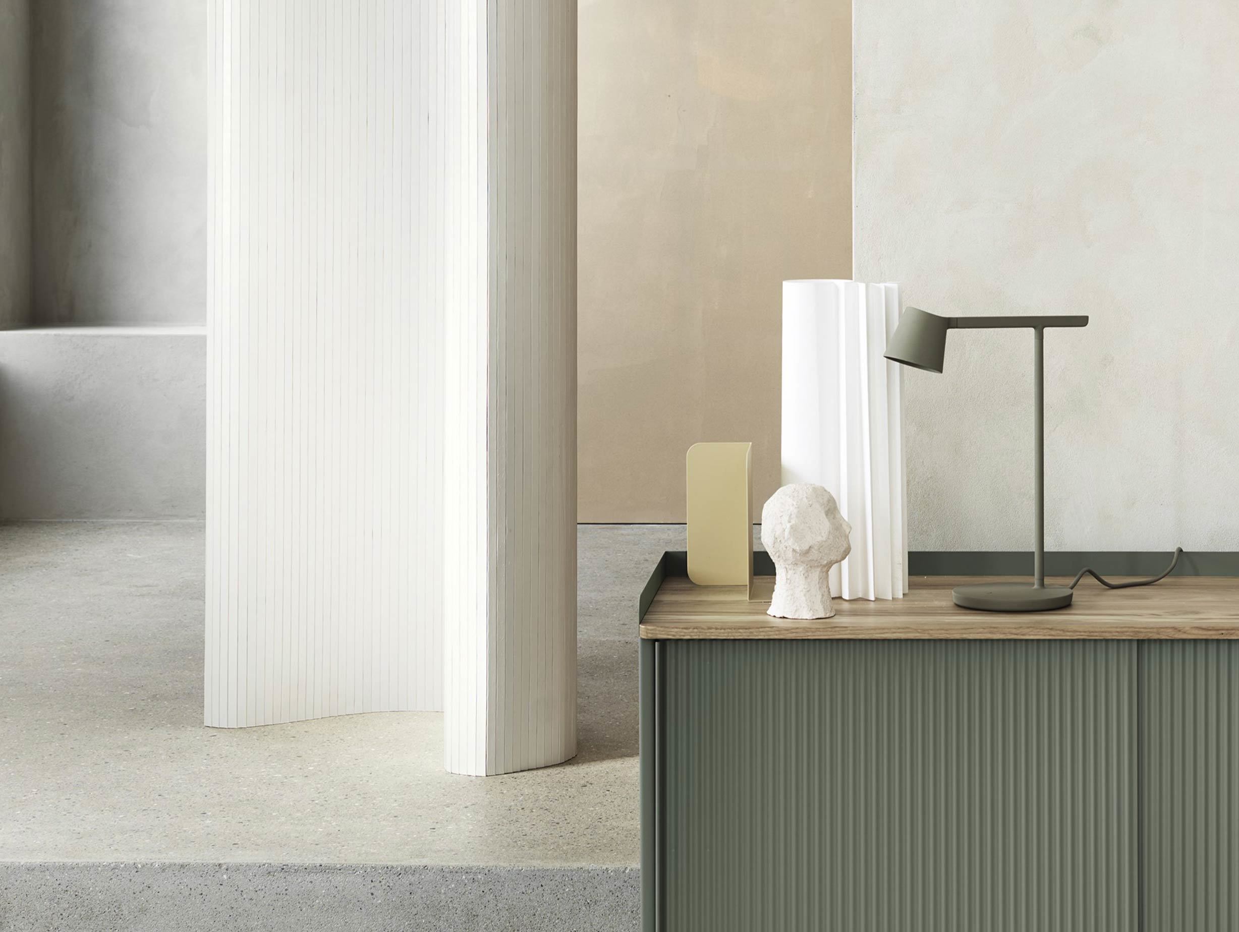 Muuto compile book end green beige ls 2