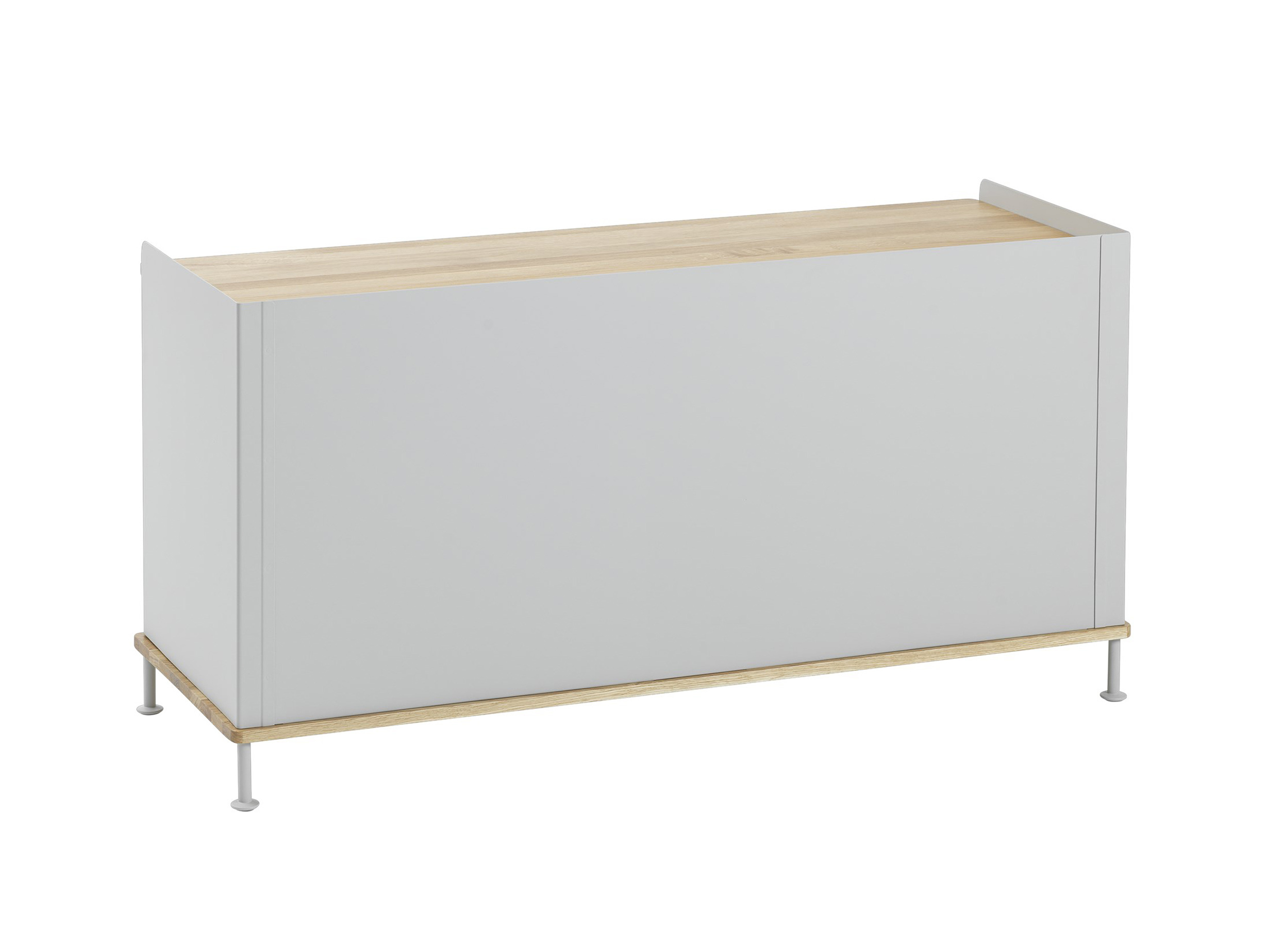 Muuto enfold low sideboard back view