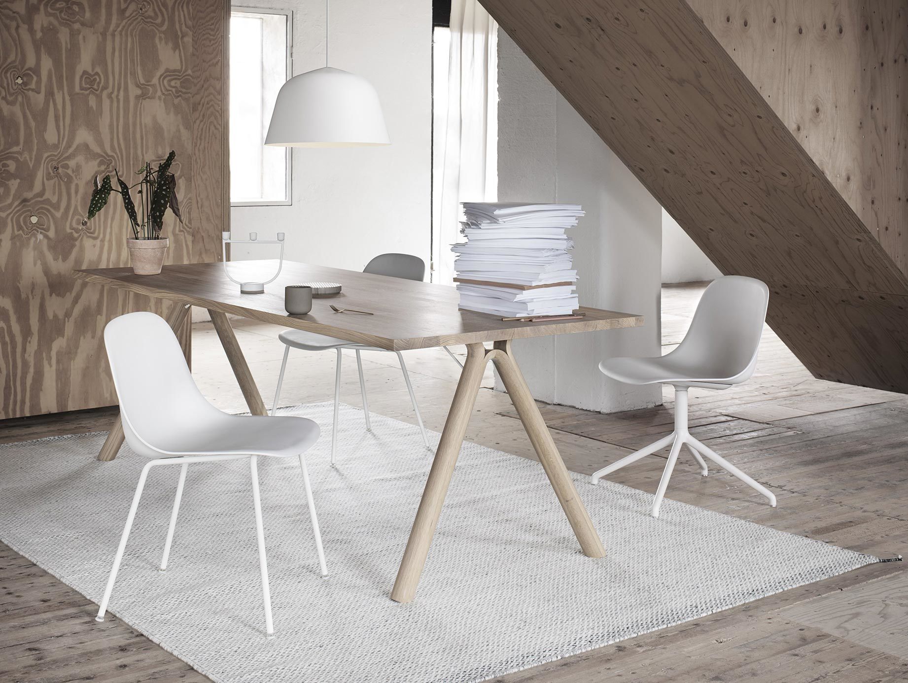 Muuto fiber swivel side chair 3