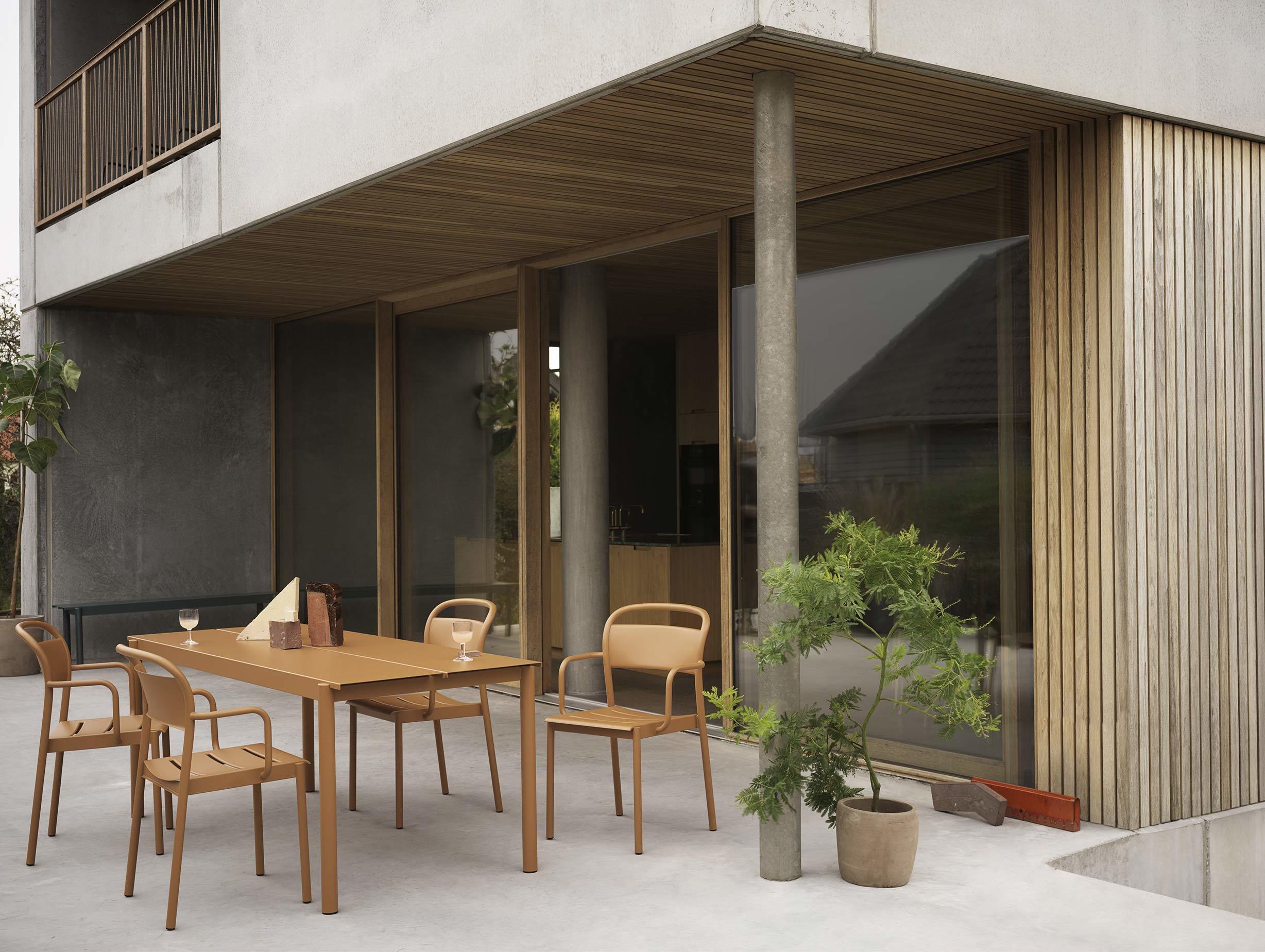 Muuto linear steel outdoor table ls 2