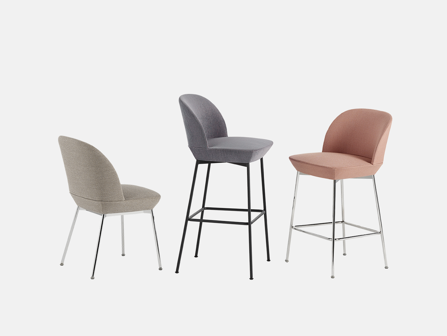 Muuto oslo series stool chair