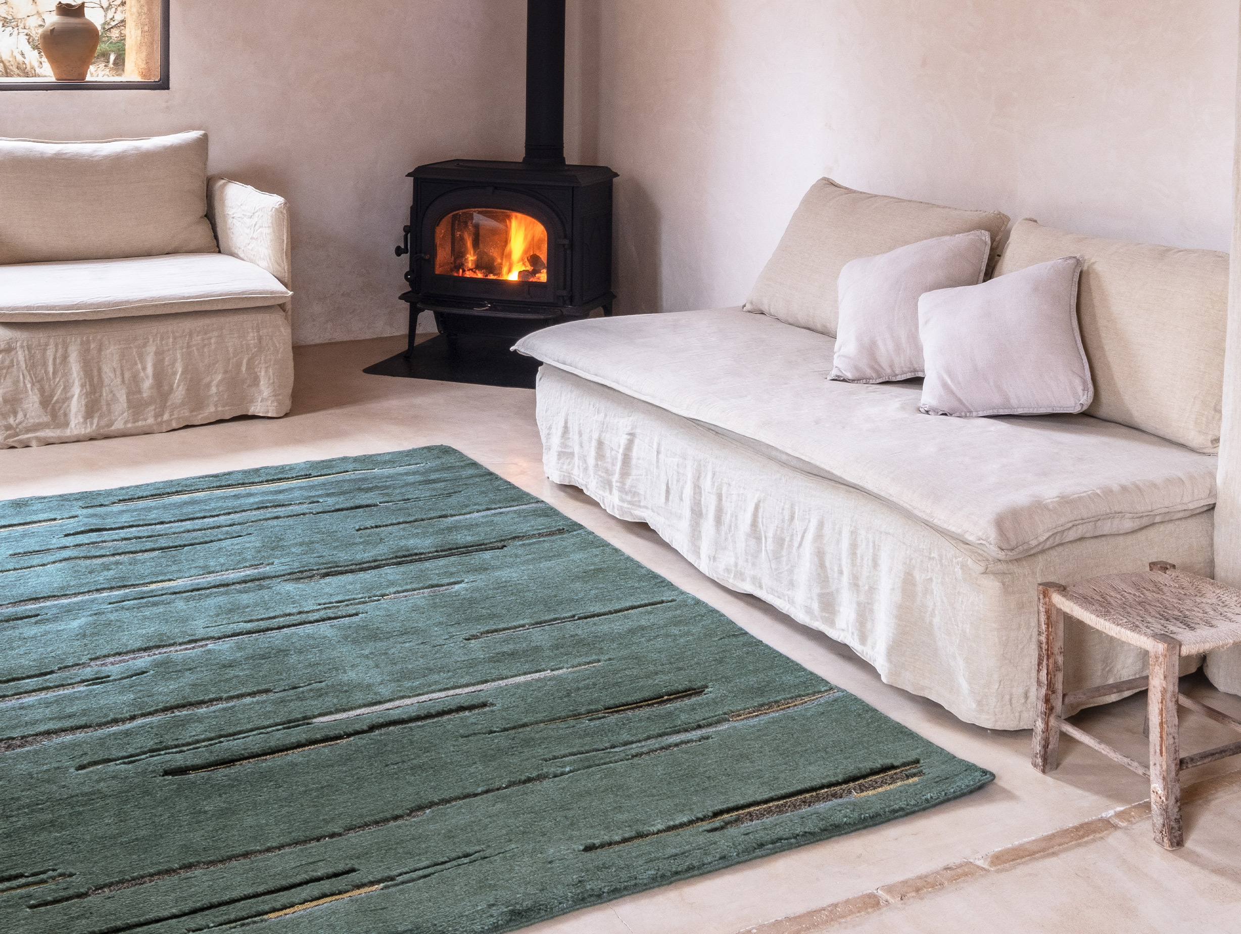 Nanimarquina inga sempe colorado rug lifestyle2