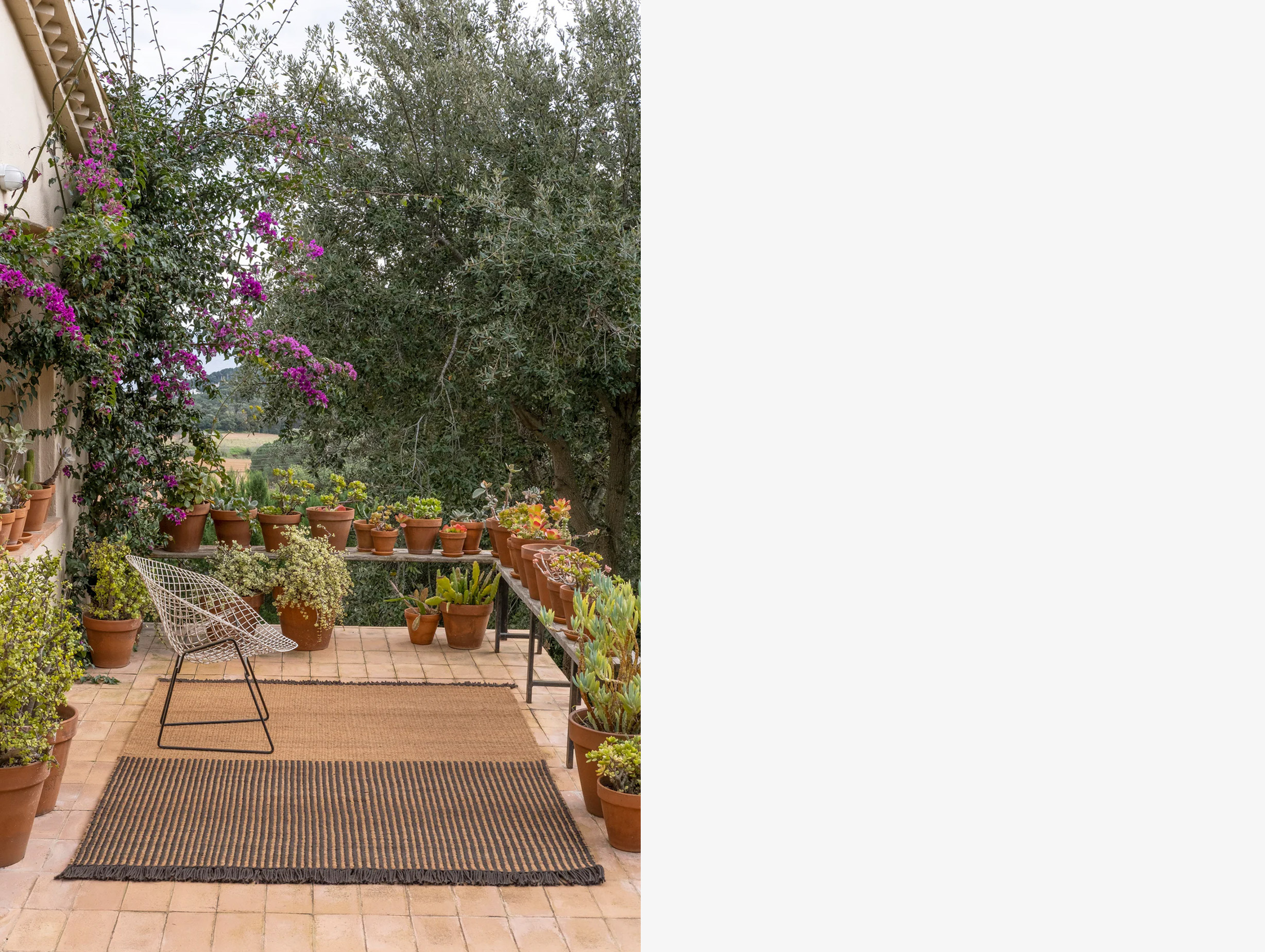 Nanimarquina nani marquina garden rug lifestyle