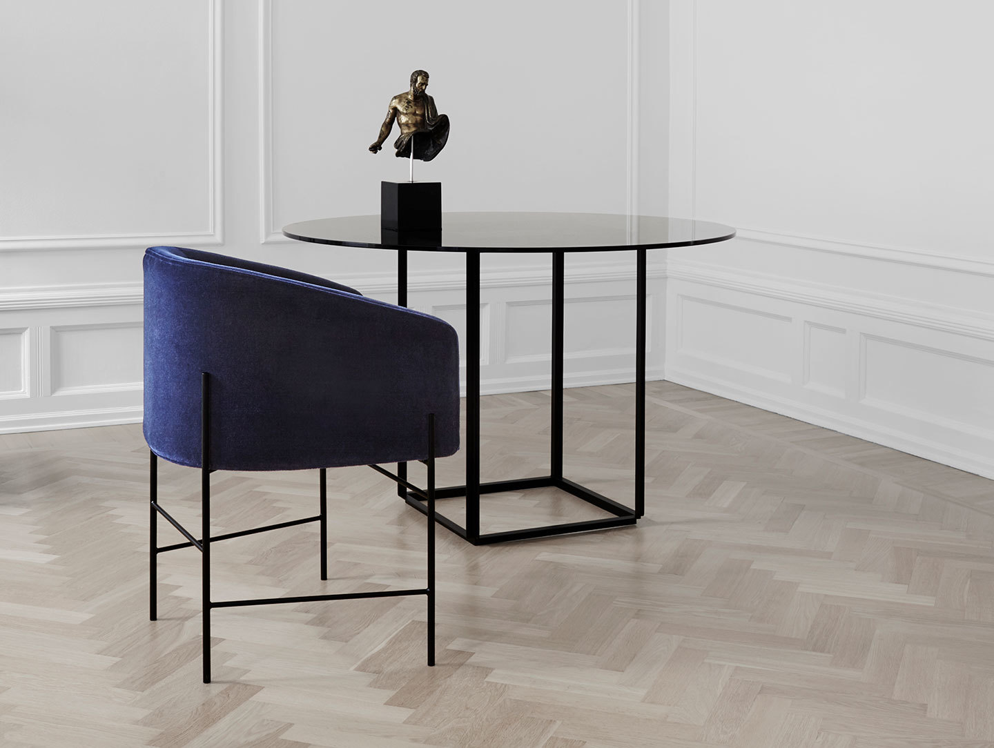 New Works Covent Chair Florence Dining Table