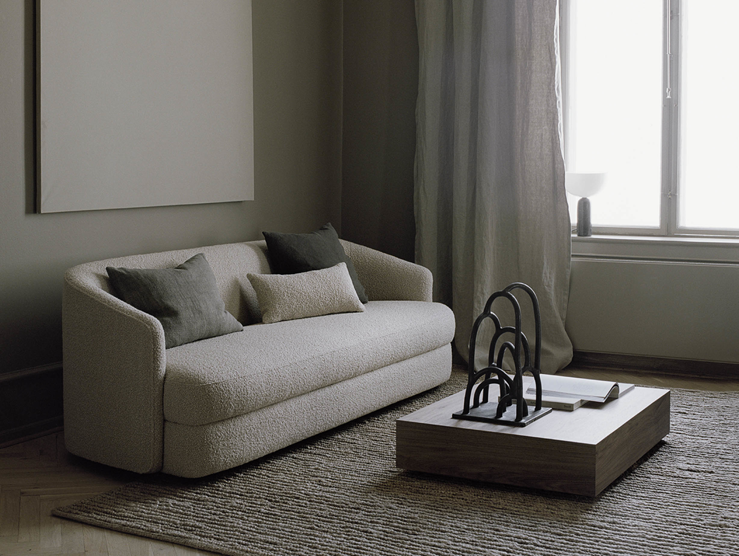 New Works Covent Sofa Three Seater Lifestyle