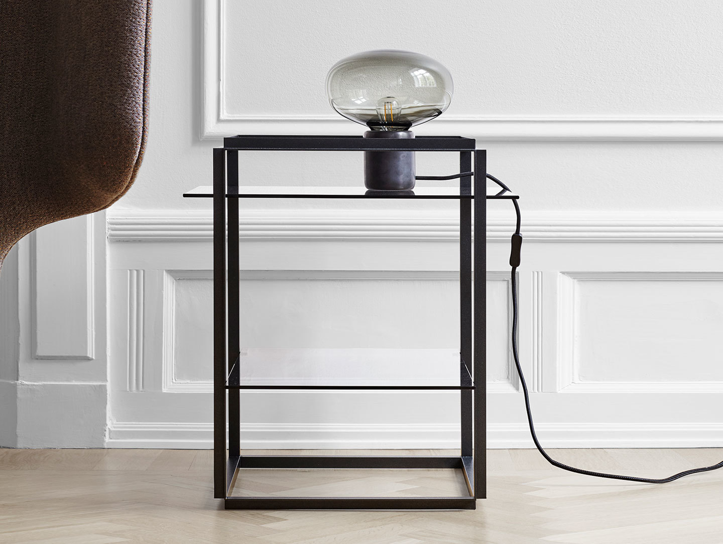 New Works Florence Side Table Karl Johan Table Lamp