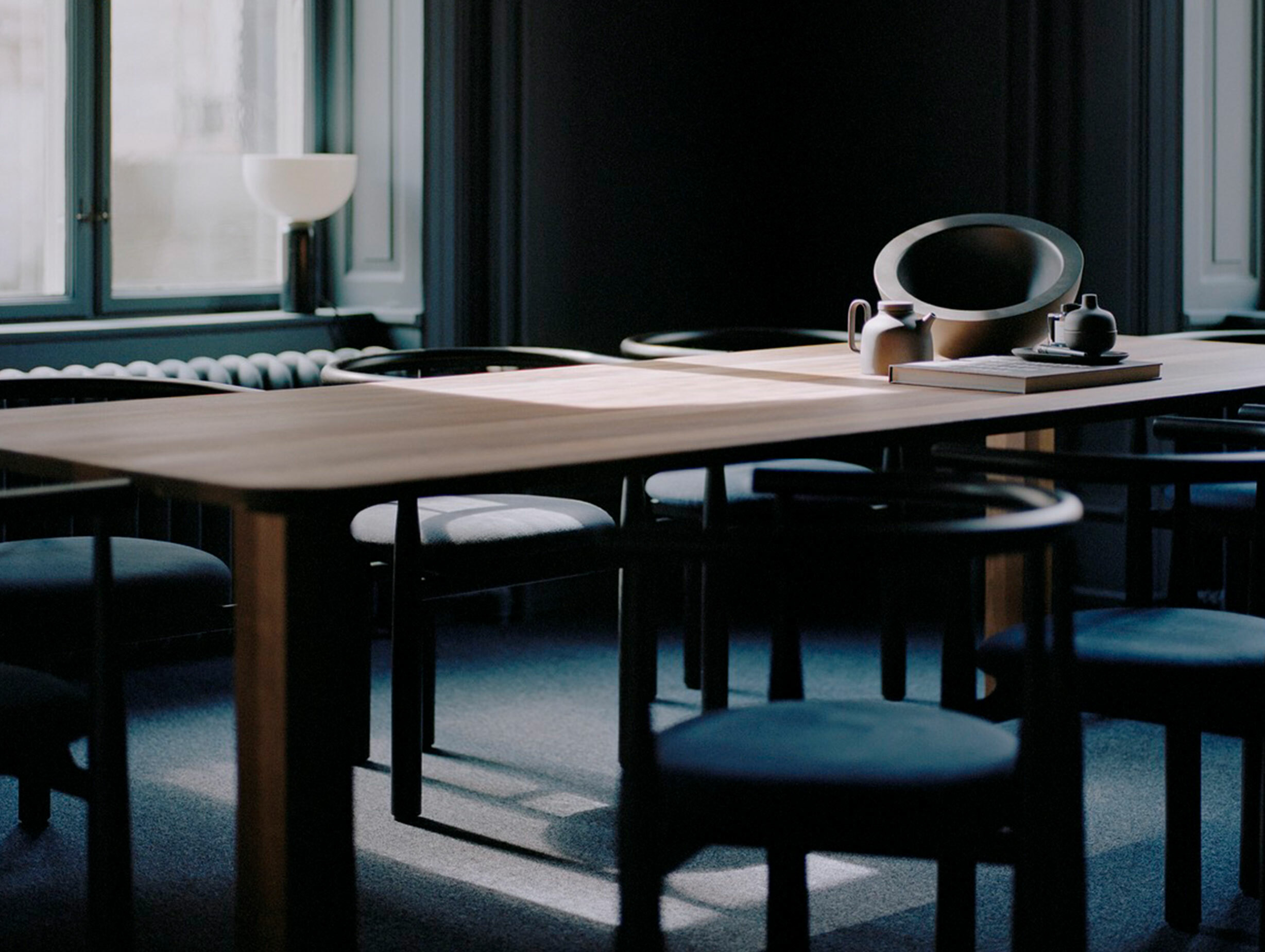 New Works John Astbury Atlas Dining Table Lifestyle 3