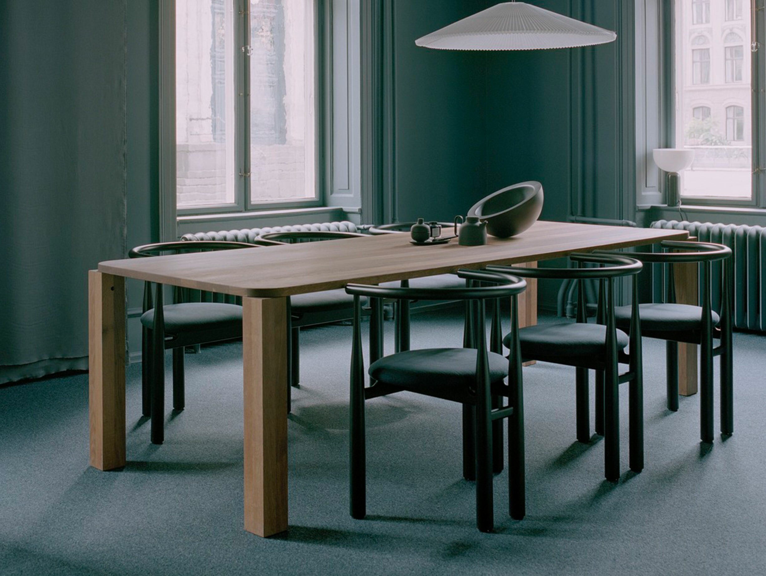 New Works John Astbury Atlas Dining Table Lifestyle 4