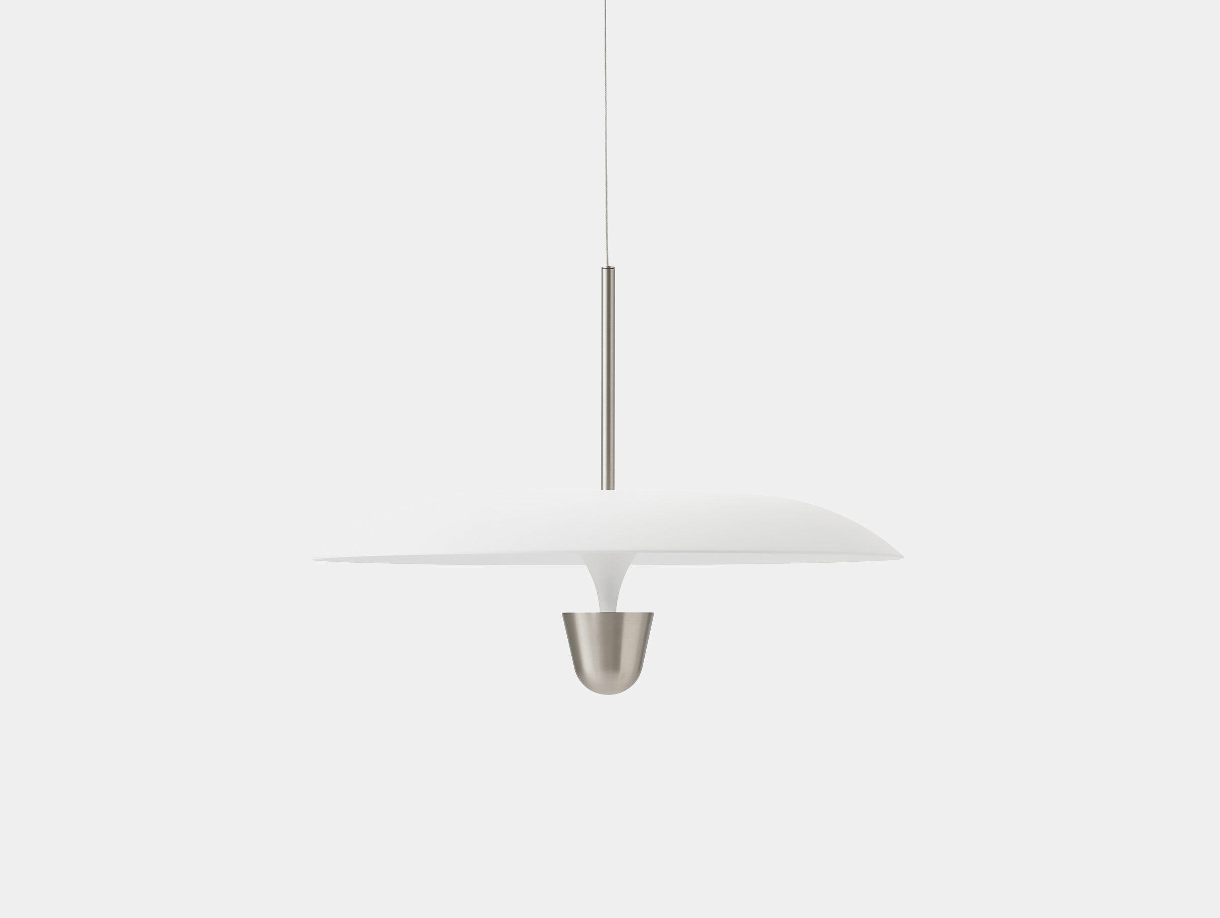 New works falke svatun kantarell pendant lamp 55 nickel