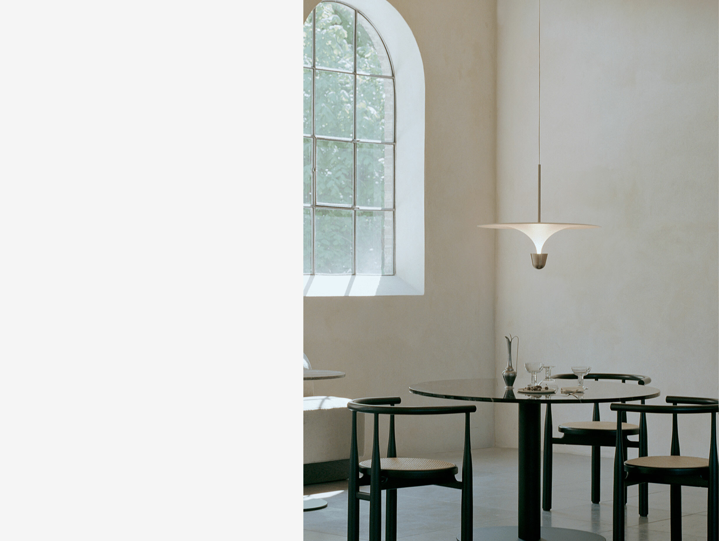 New works falke svatun kantarell pendant lamp 60 nickel story 1