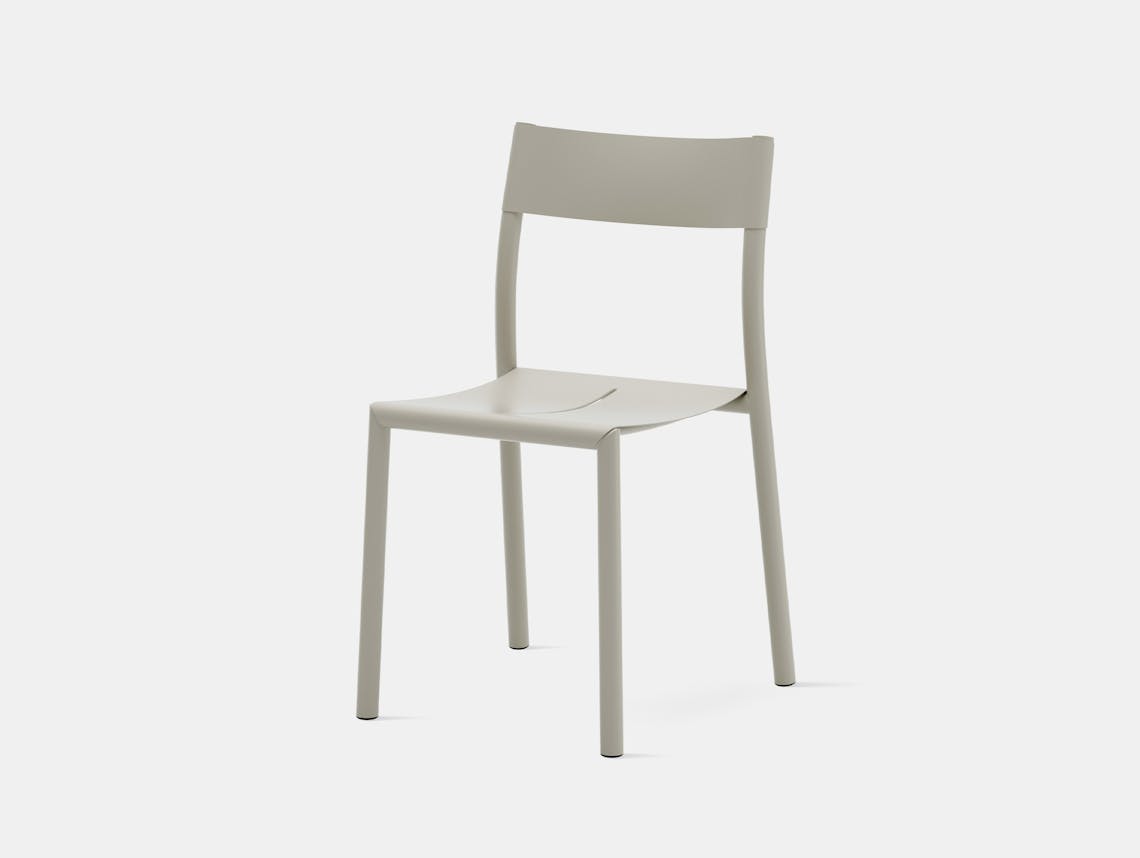 New works hannes fritz may chair light grey