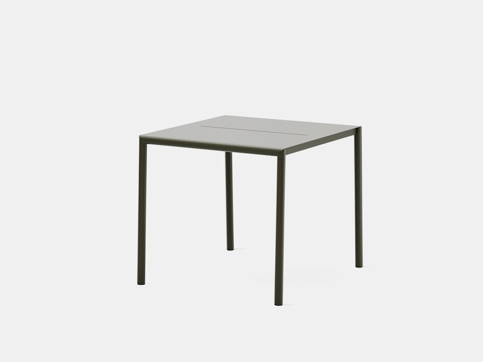 New works hannes fritz may table square dark green New works hannes fritz may table square dark green