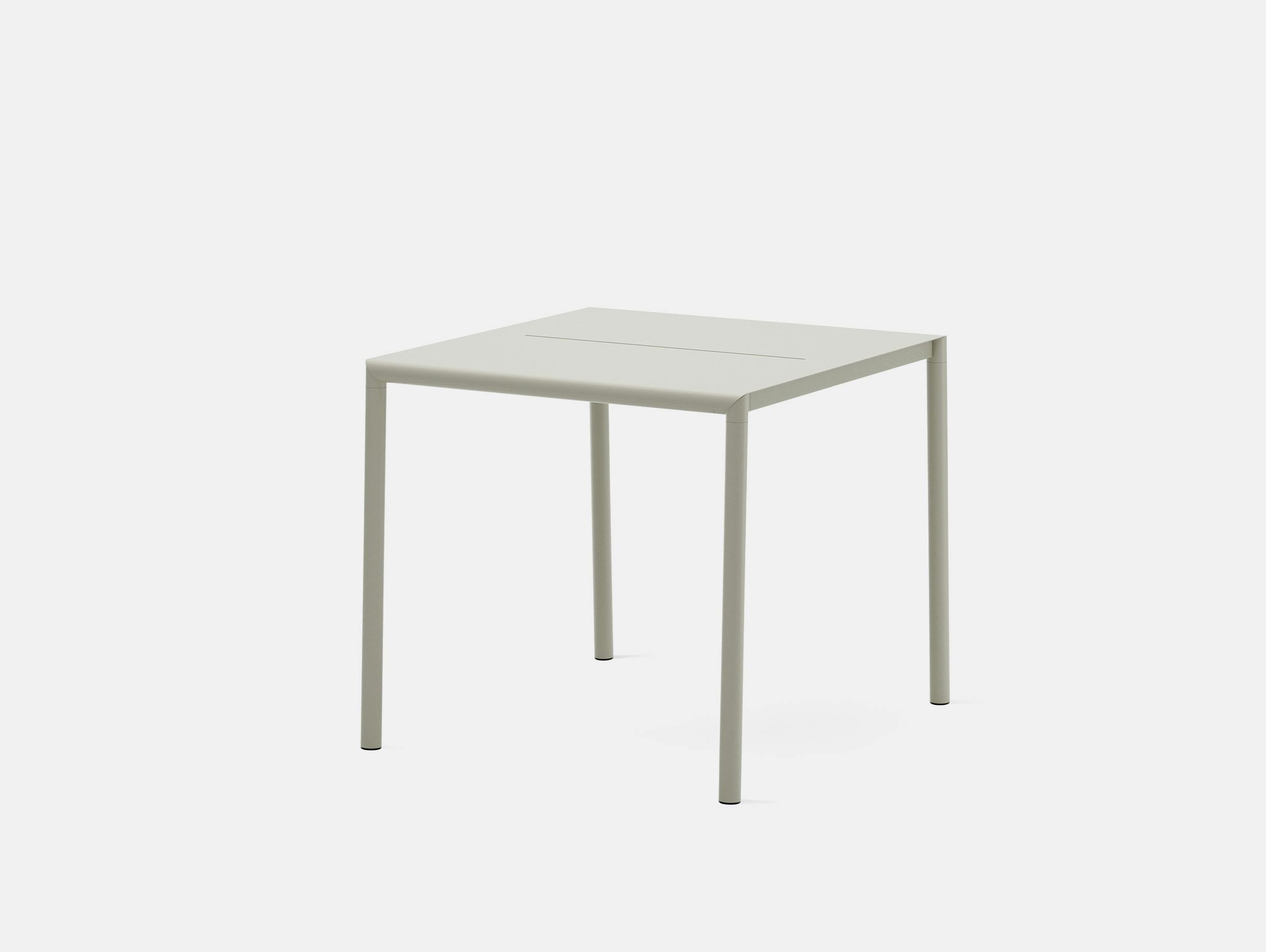 New works hannes fritz may table square light grey