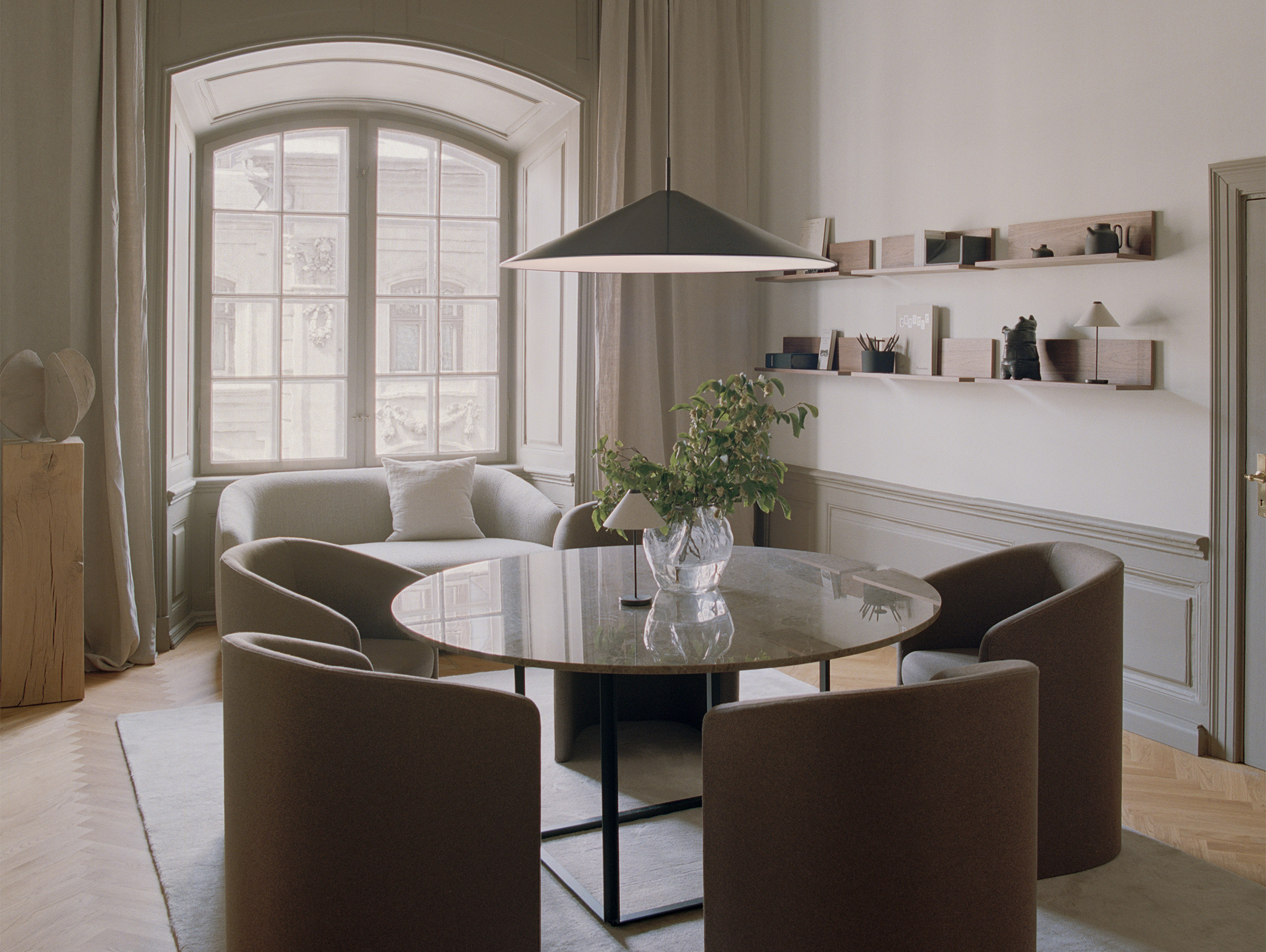 New works knut bendik humlevik brolly pendant light lifestyle3