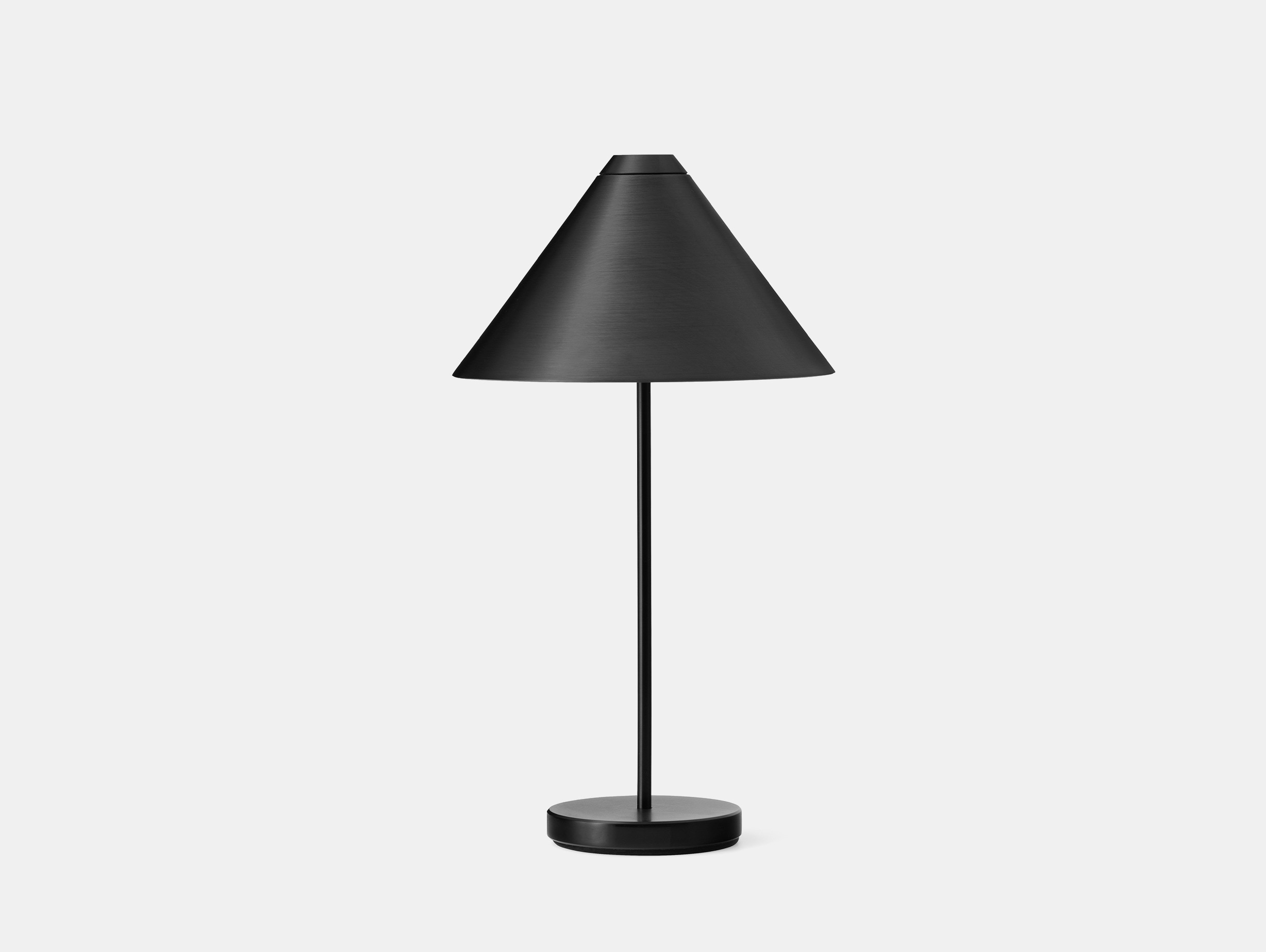 New works knut bendik humlevik brolly portable table lamp steel black