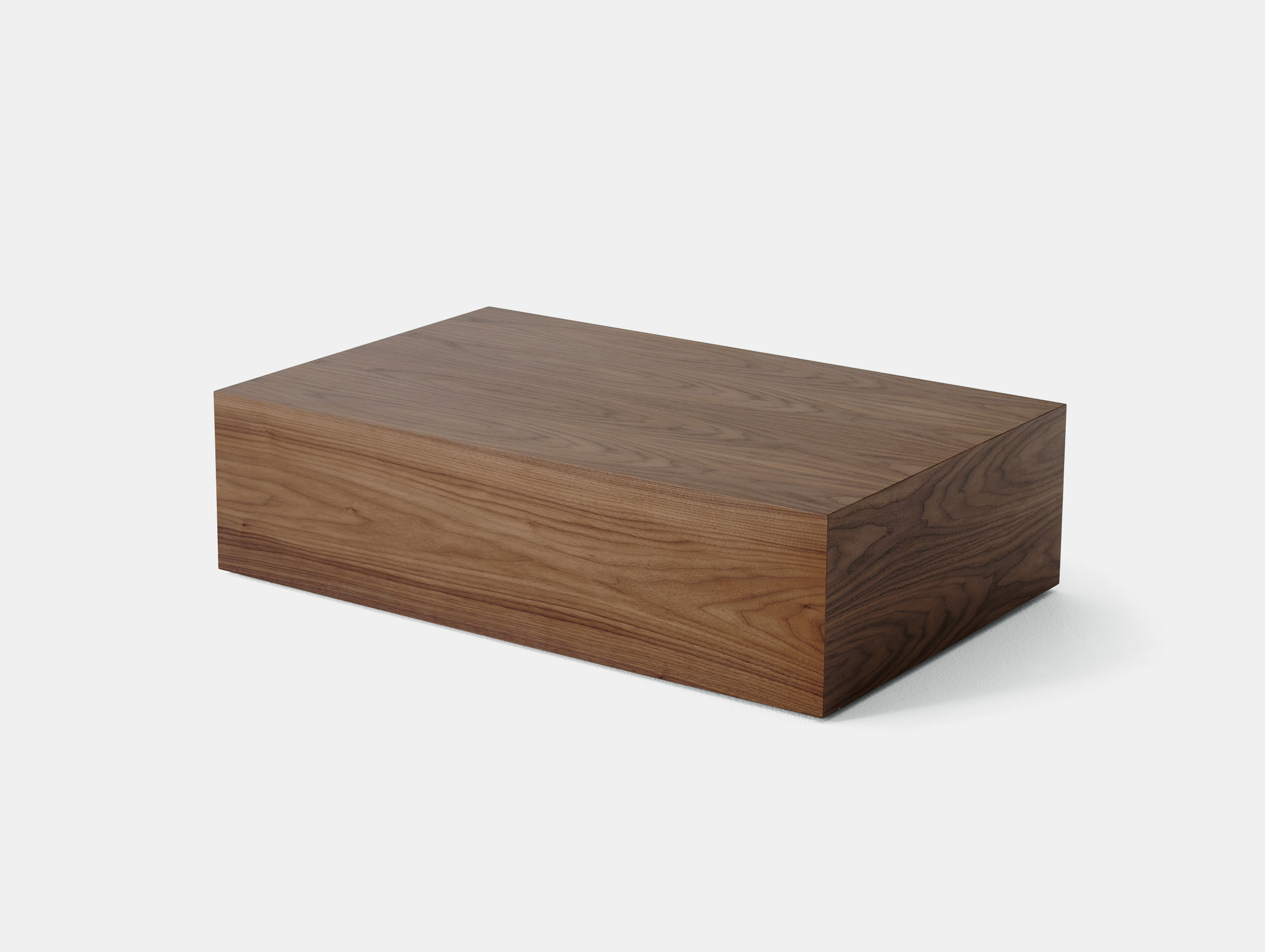 New works limlu mass coffee table high walnut