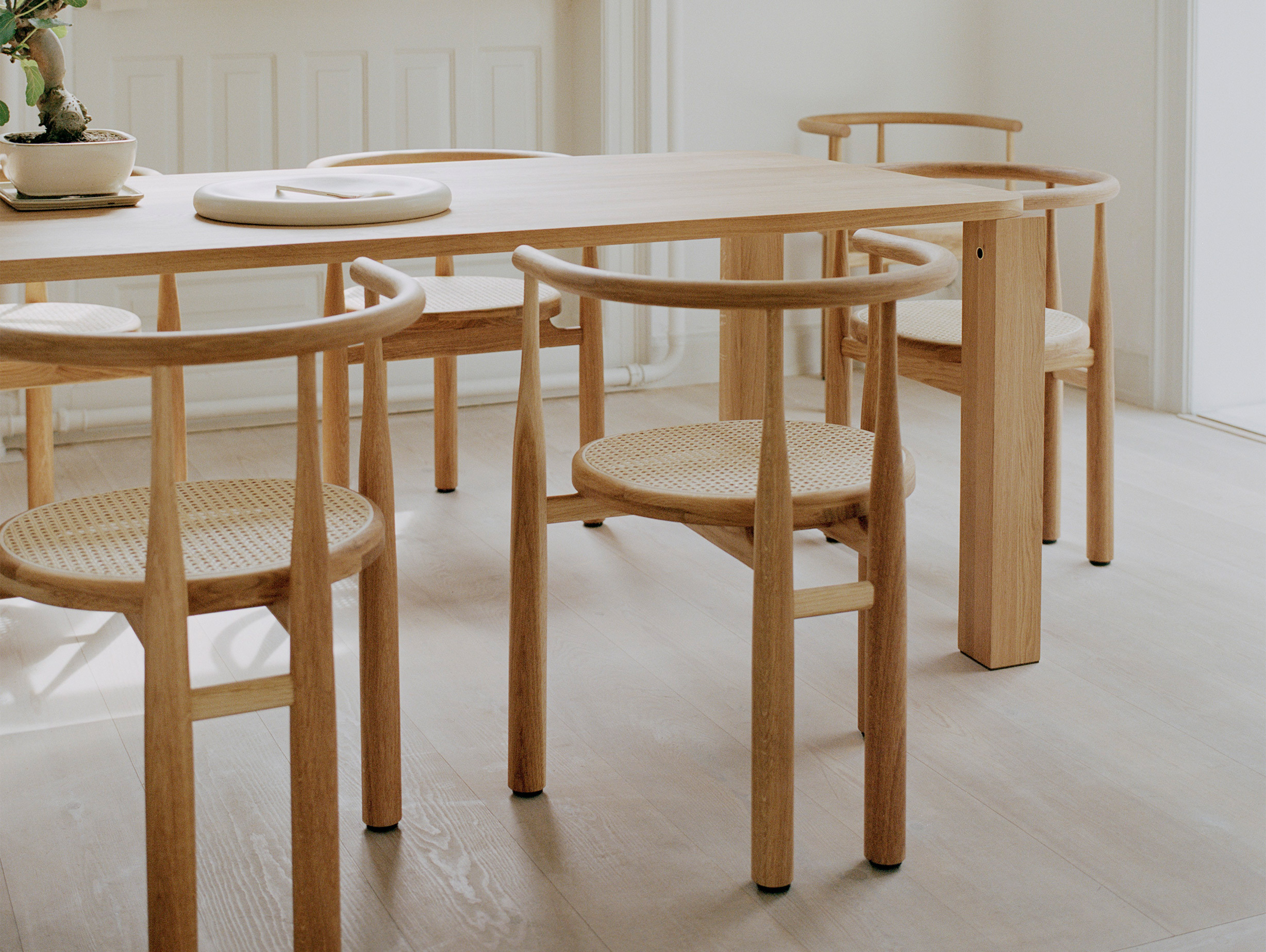 New works steven bokowski bukowski chair french cane lifestyle3