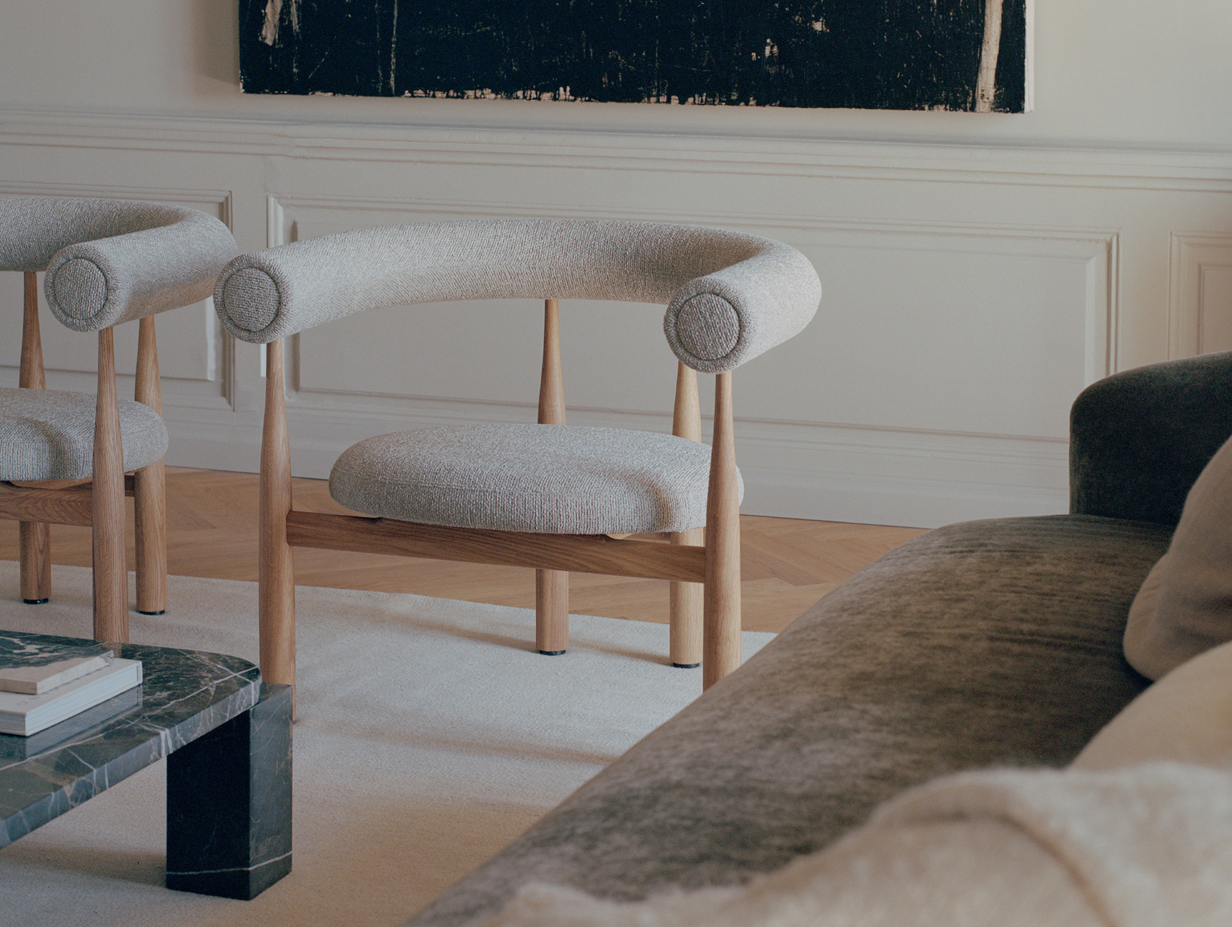 New works steven bukowski lounge chair lifestyle