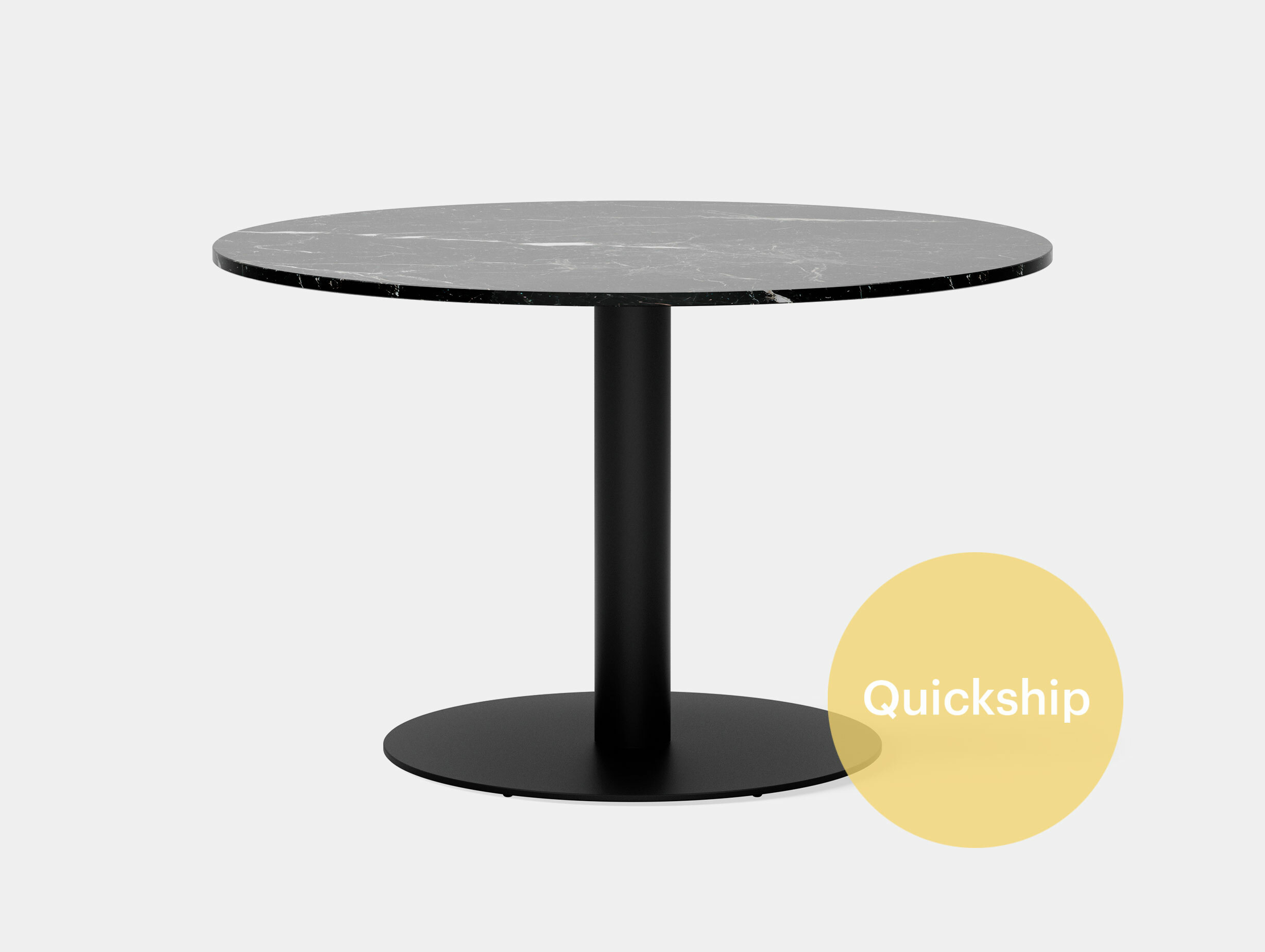 Qs new works florence column table 120 black marquina