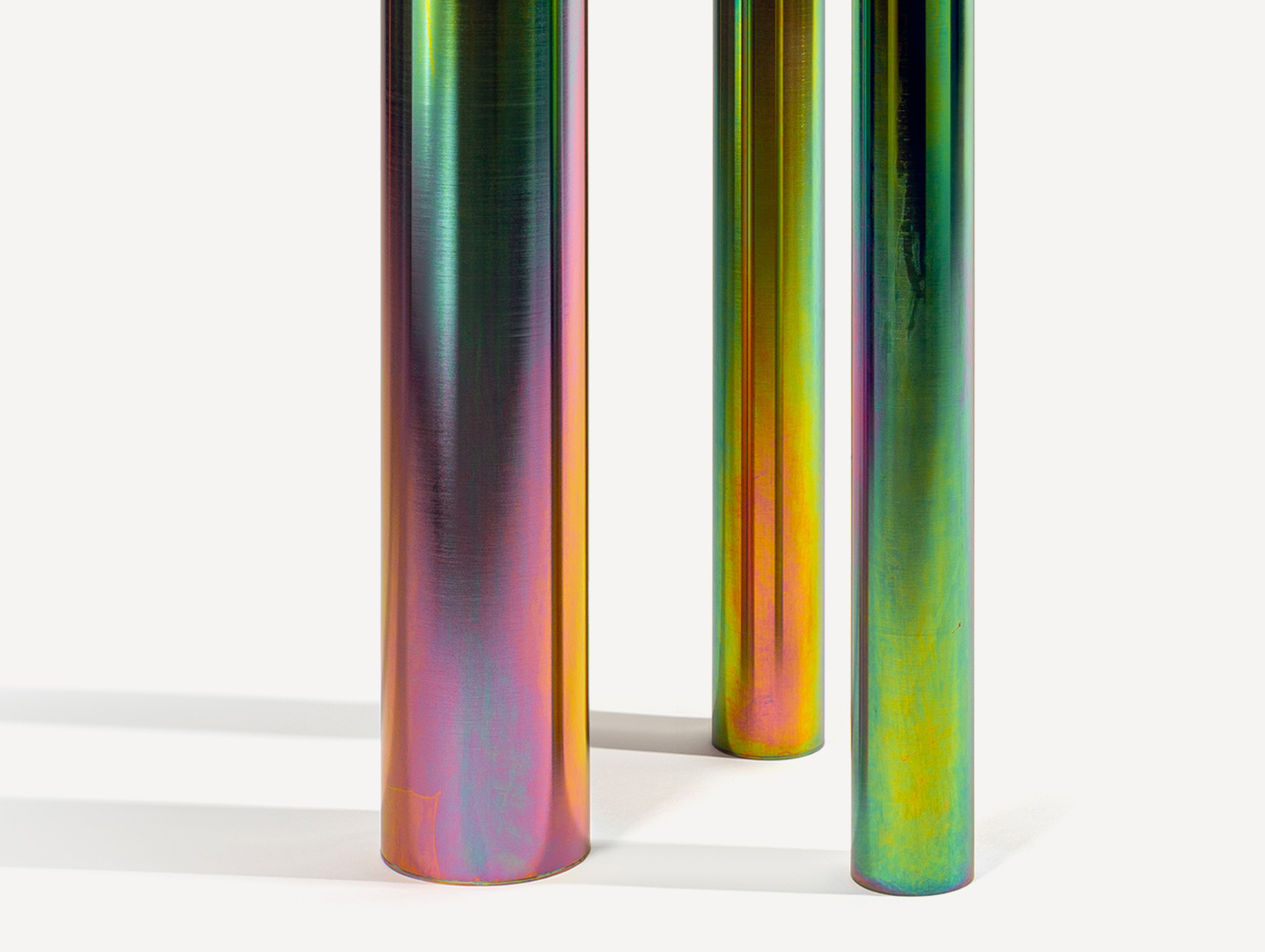 Noom kateryna sokolova brandt coffee table csl3 rainbow zinc plating steel lifestyle 2