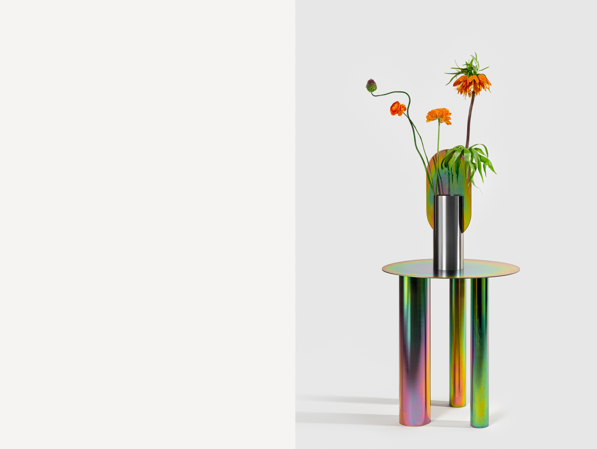 Noom kateryna sokolova brandt coffee table csl3 rainbow zinc plating steel lifestyle