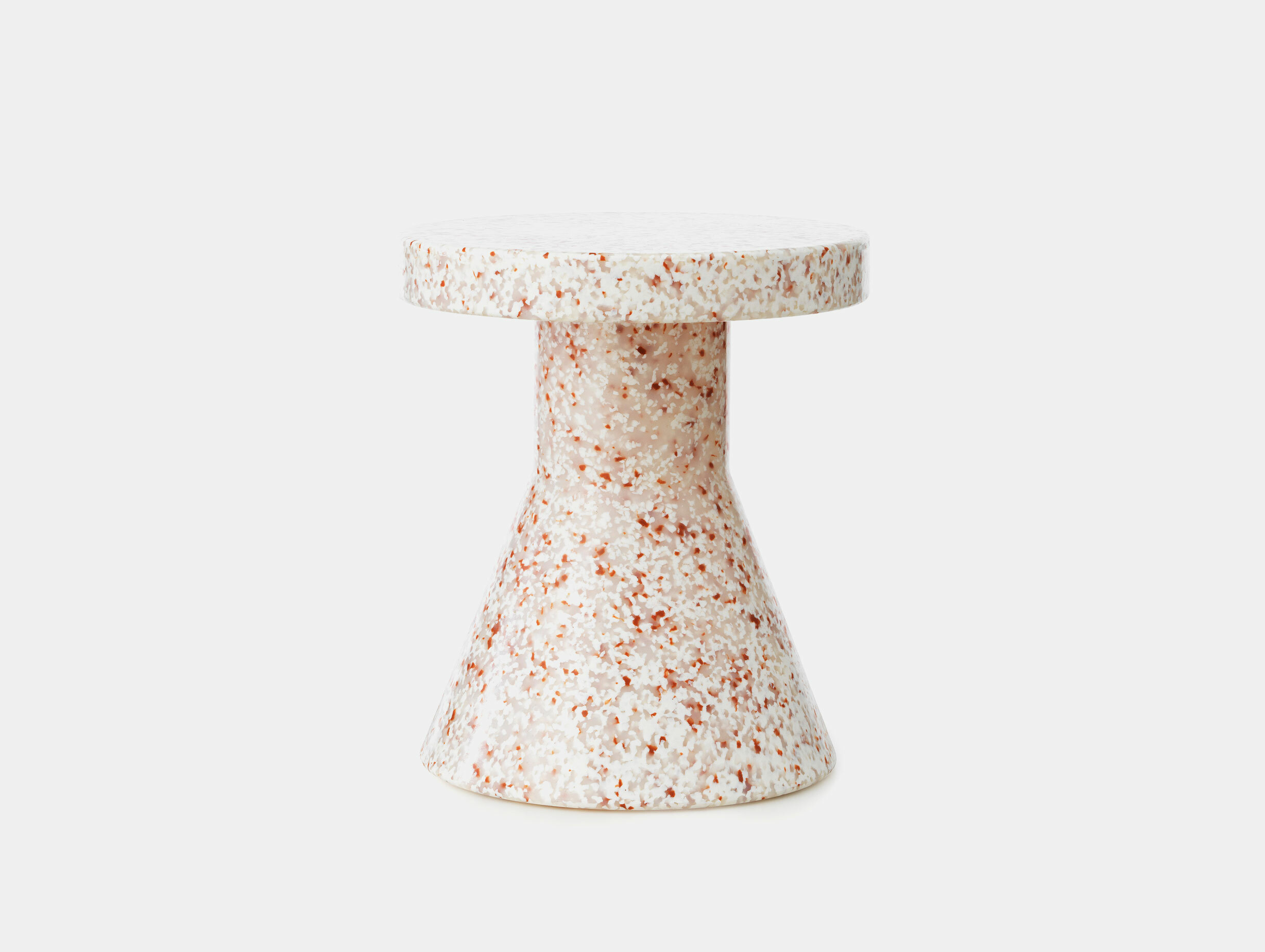 Normann copenhagen simon legald bit cone stool white