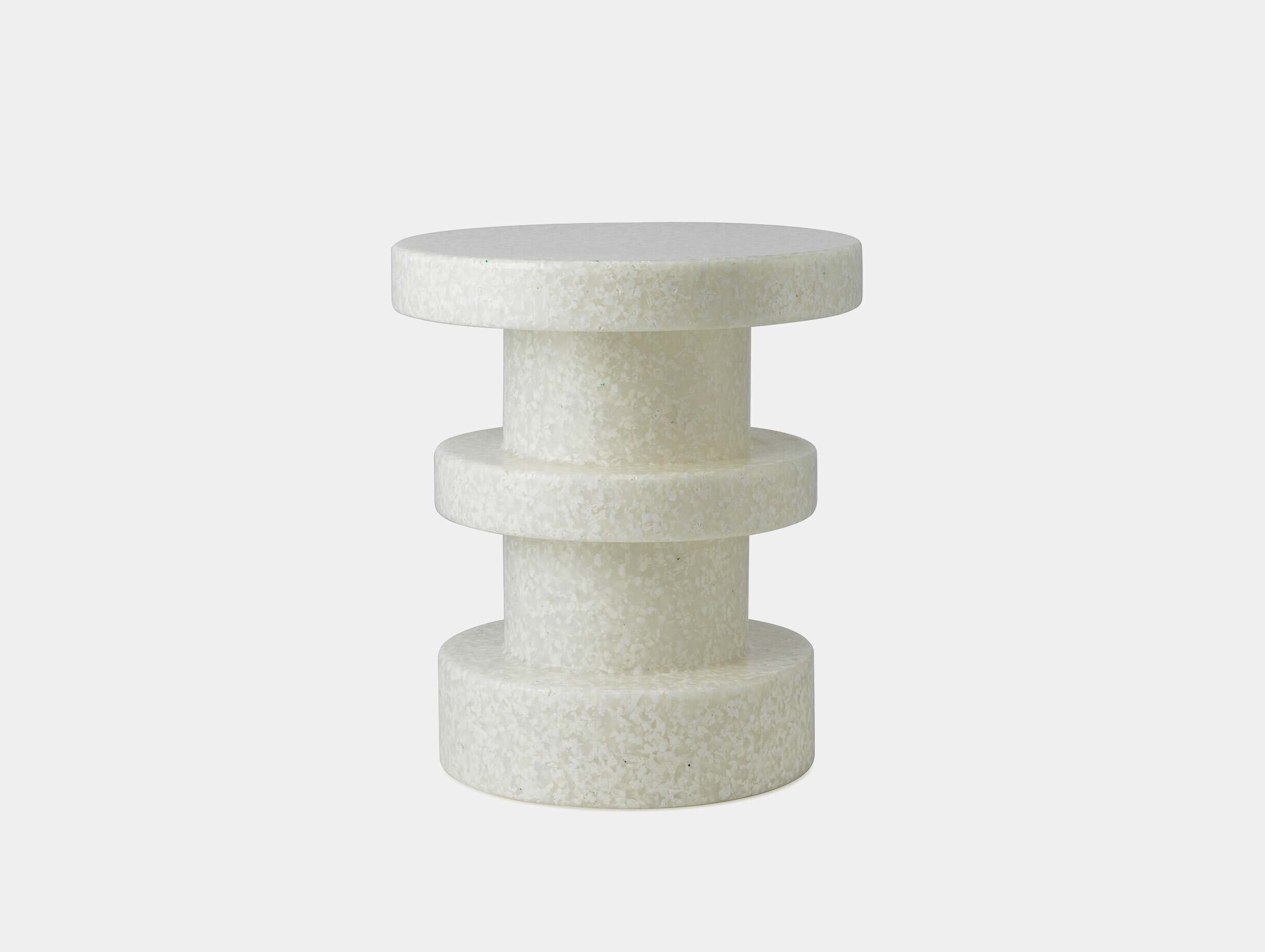 Normann copenhagen simon legald bit stack stool white white