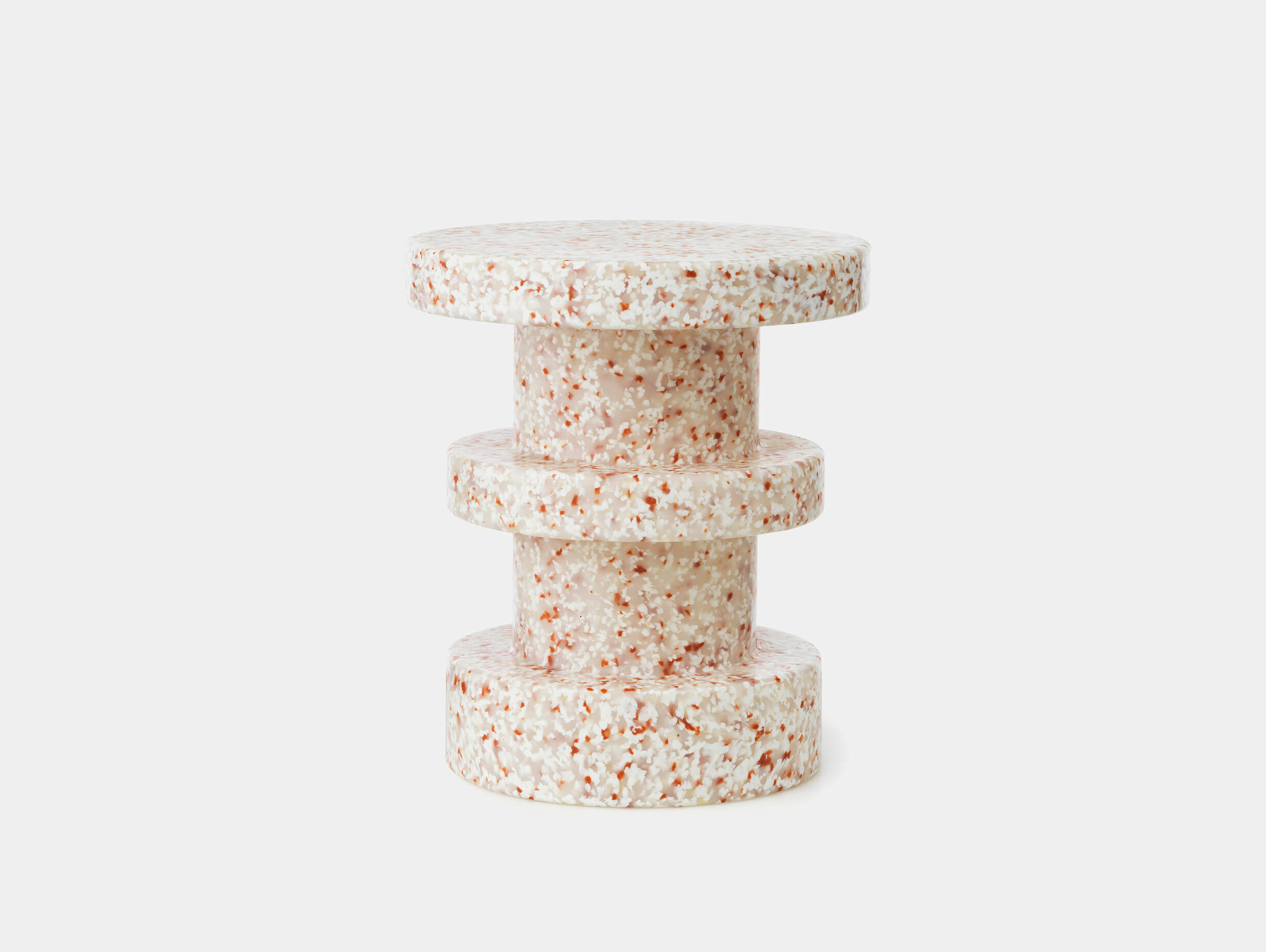 Normann copenhagen simon legald bit stack stool white