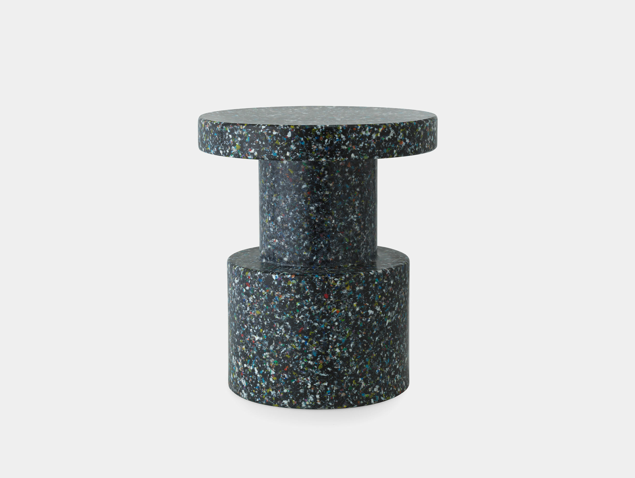 Normann copenhagen simon legald bit stool black multi