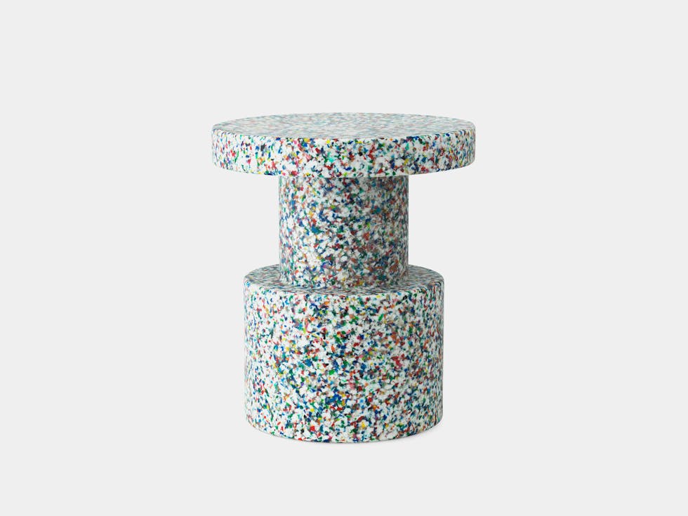 Normann copenhagen simon legald bit stool white multi Normann copenhagen simon legald bit stool white multi