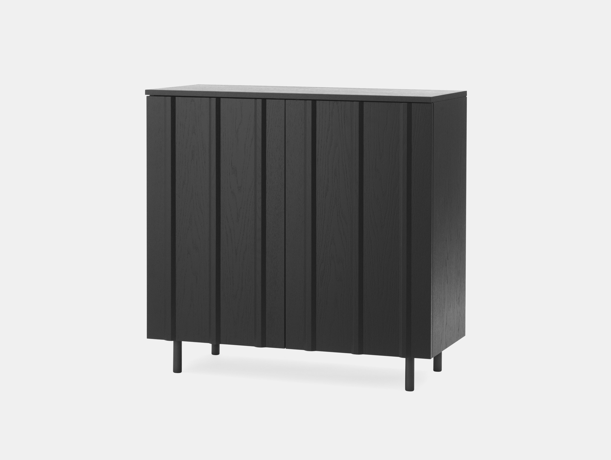 Normann copenhagen simon legald rib cabinet soft black