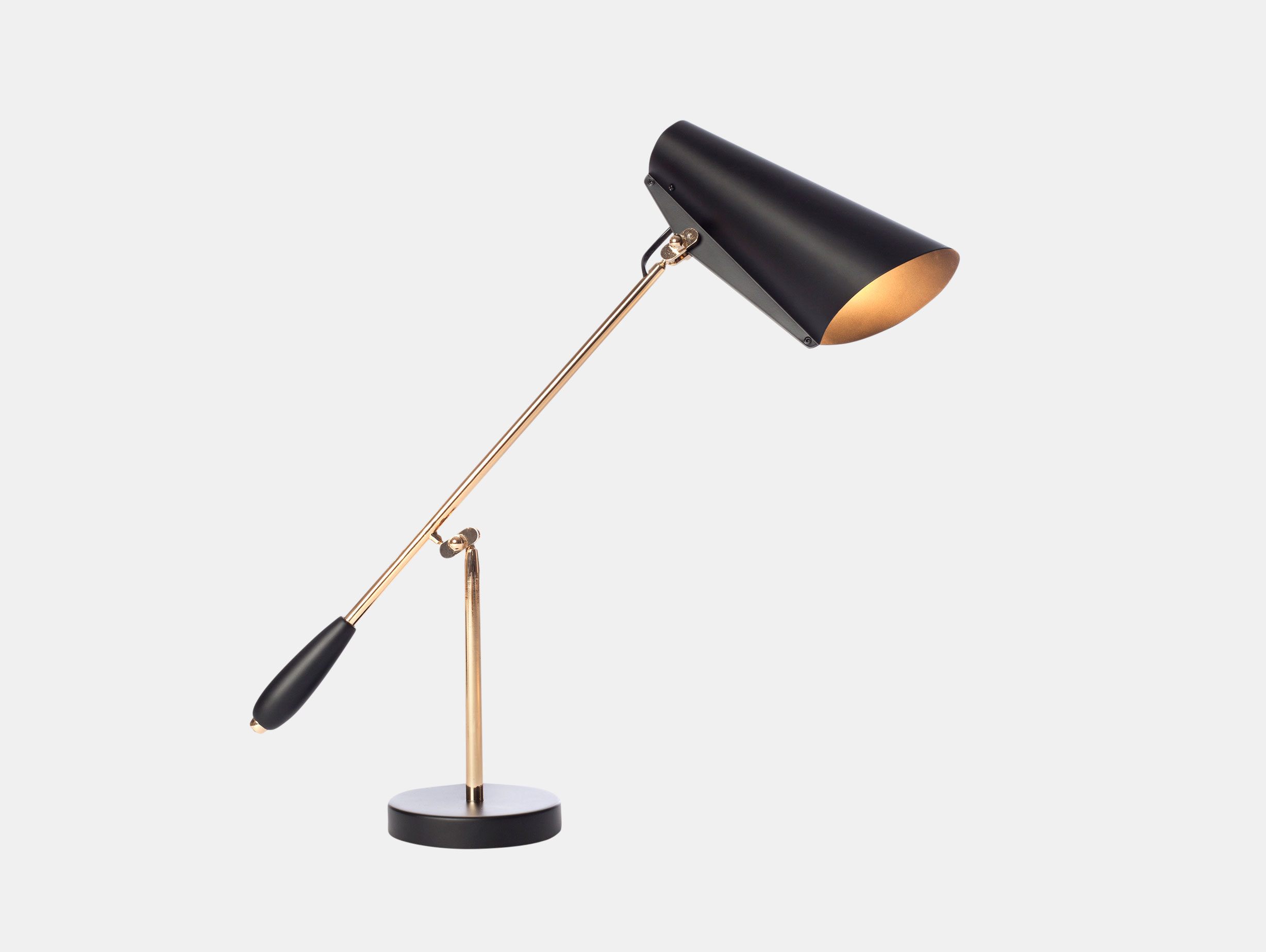 Northern Lighting Birdy Table Black Brass Birger Dahl
