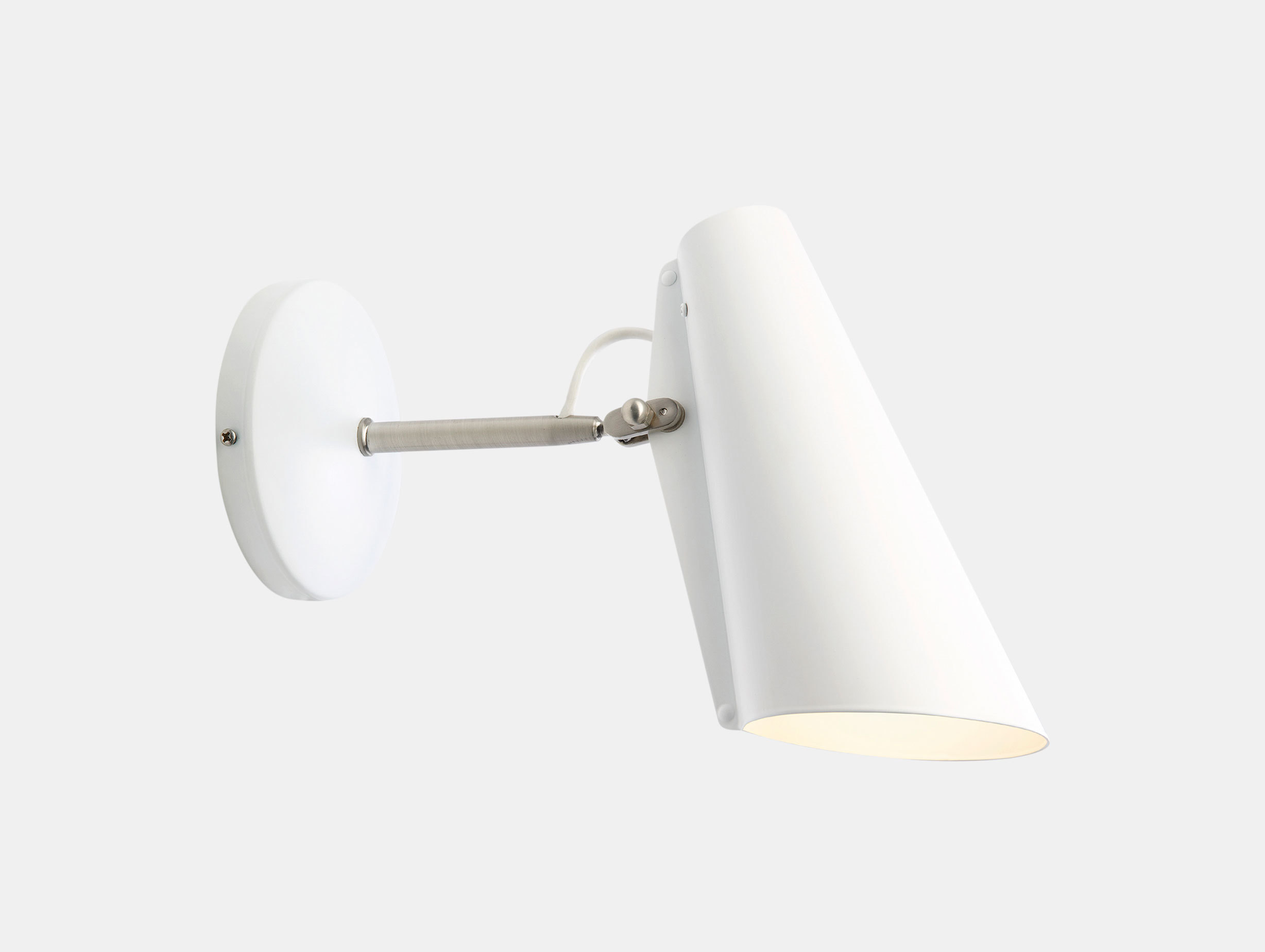 Northern Lighting Birdy Wall Short Arm White Birger Dahl