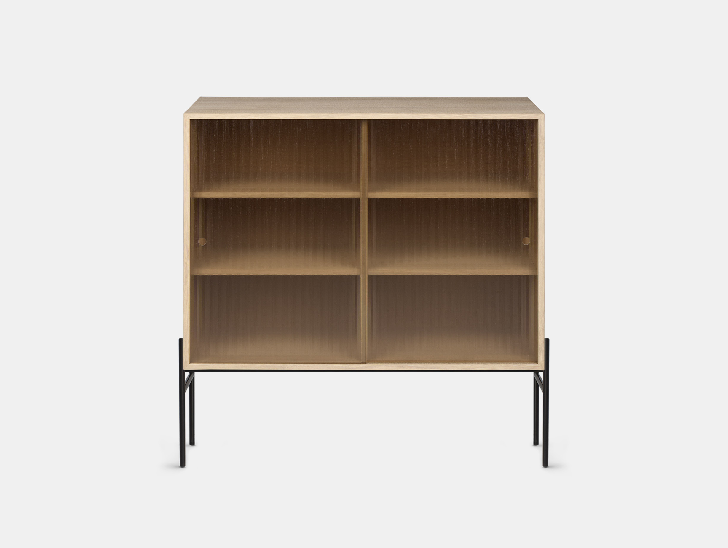 Northern rudi wulff hifive sideboard 100cm oak glass