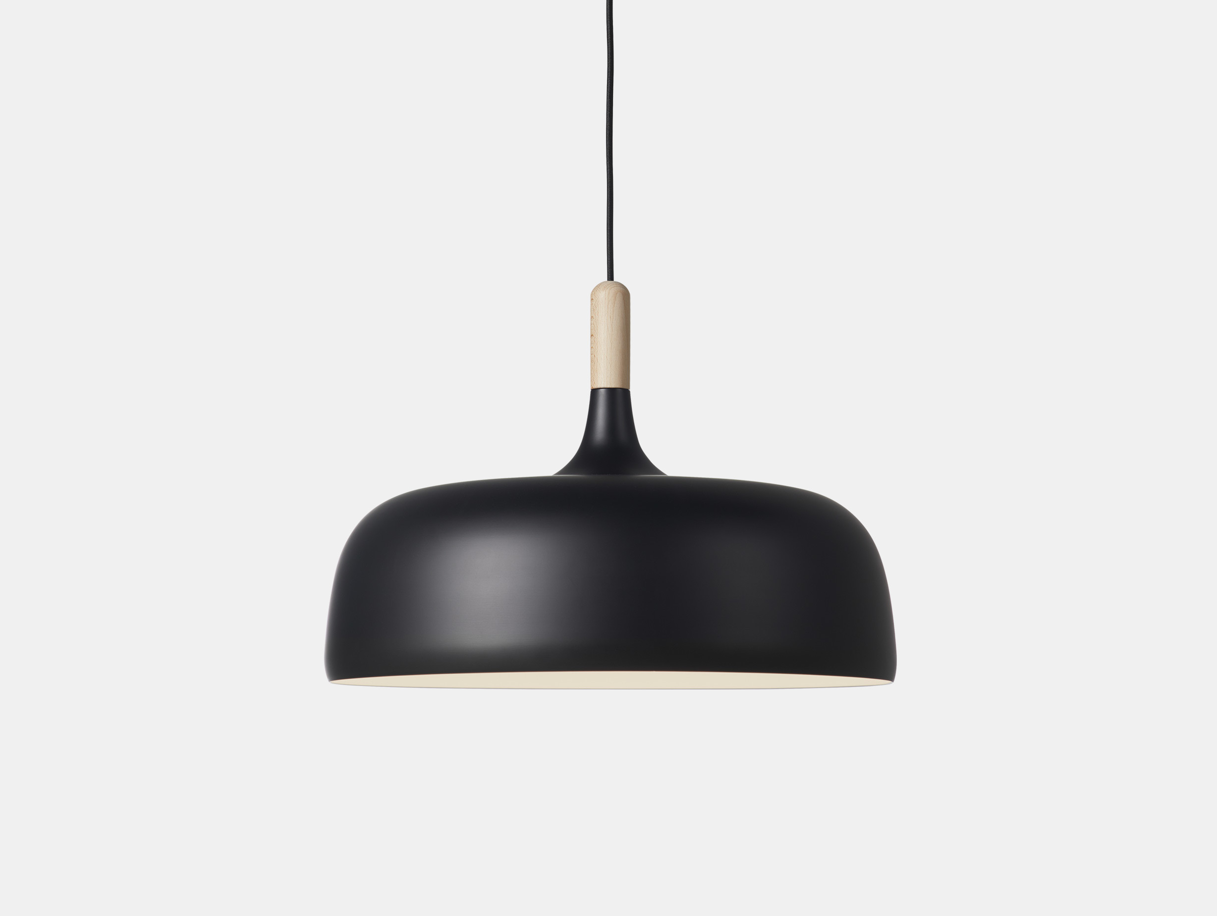 Northern lighting acorn pendant black light beech