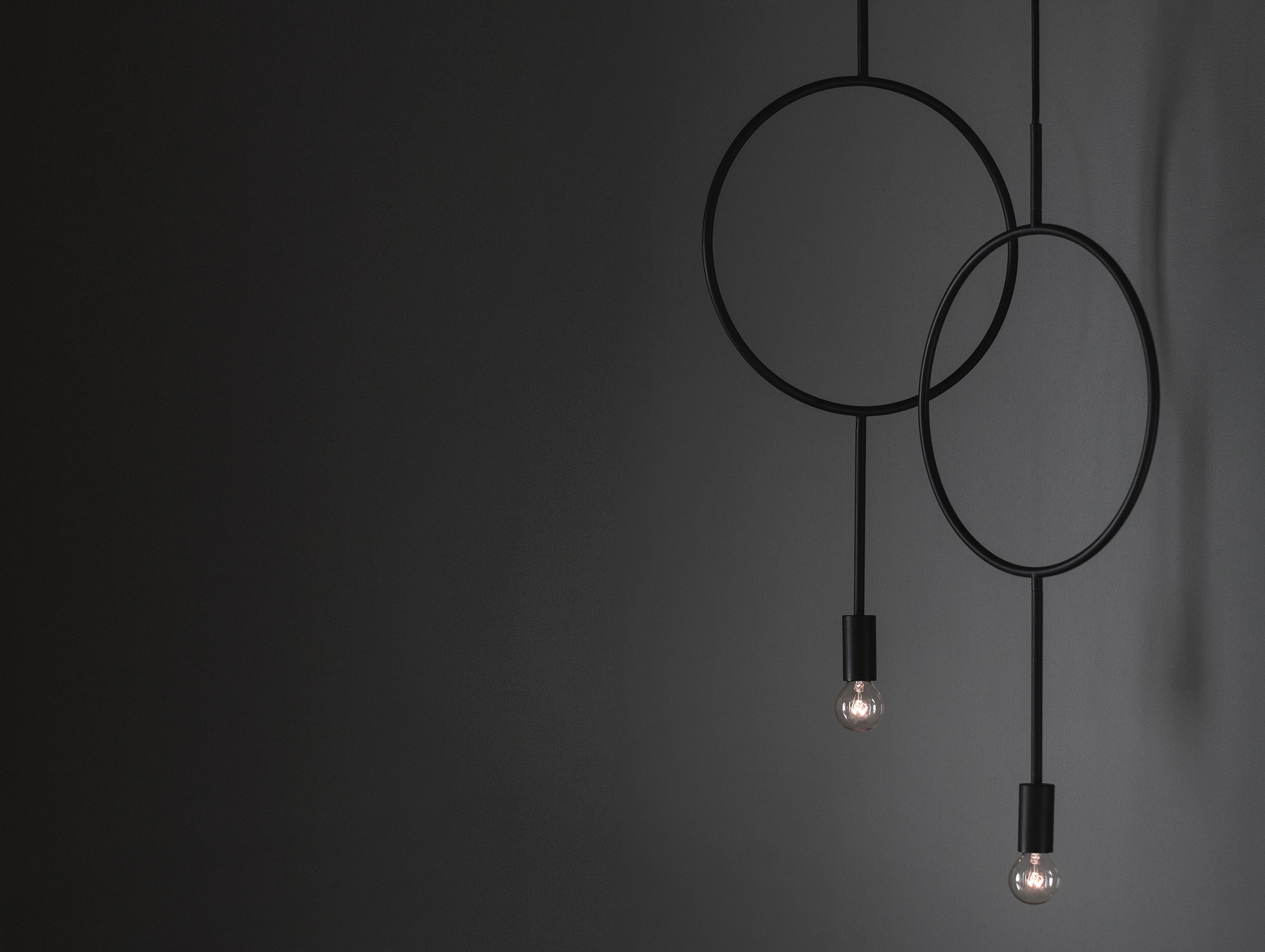 Northern Lighting Circle Dark Grey 2 Hannakaisa Pekkala