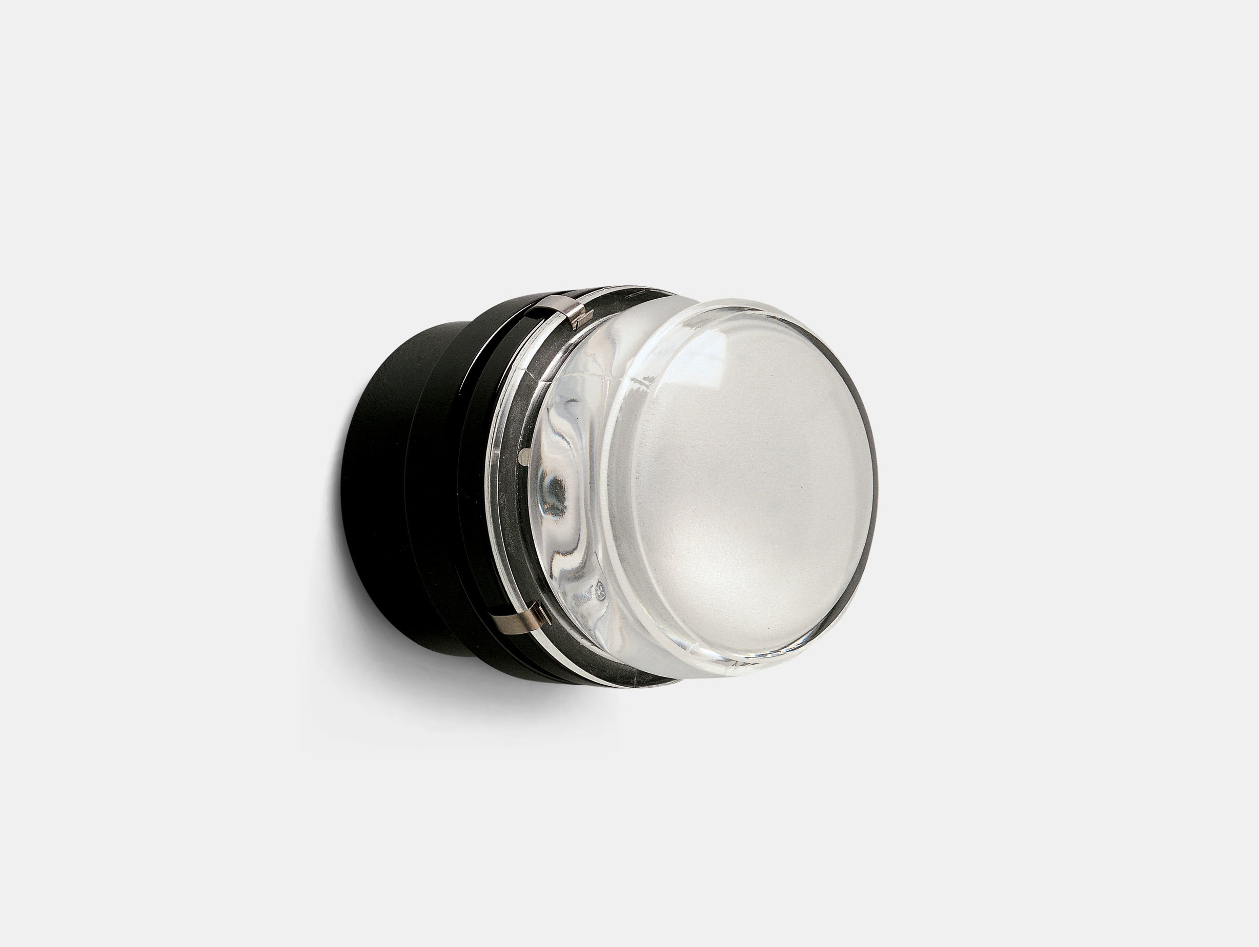 Oluce Fresnel Wall Light Led Black Joe Colombo