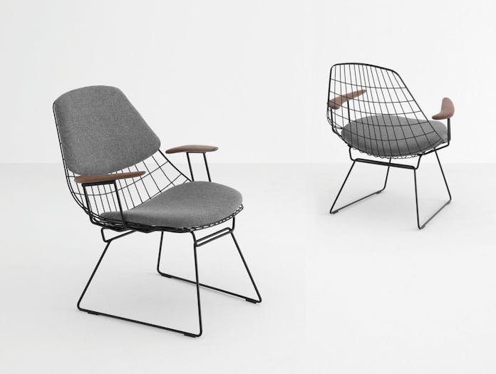 Pastoe Fm06 Wire Lounge Chairs Cees Braakman
