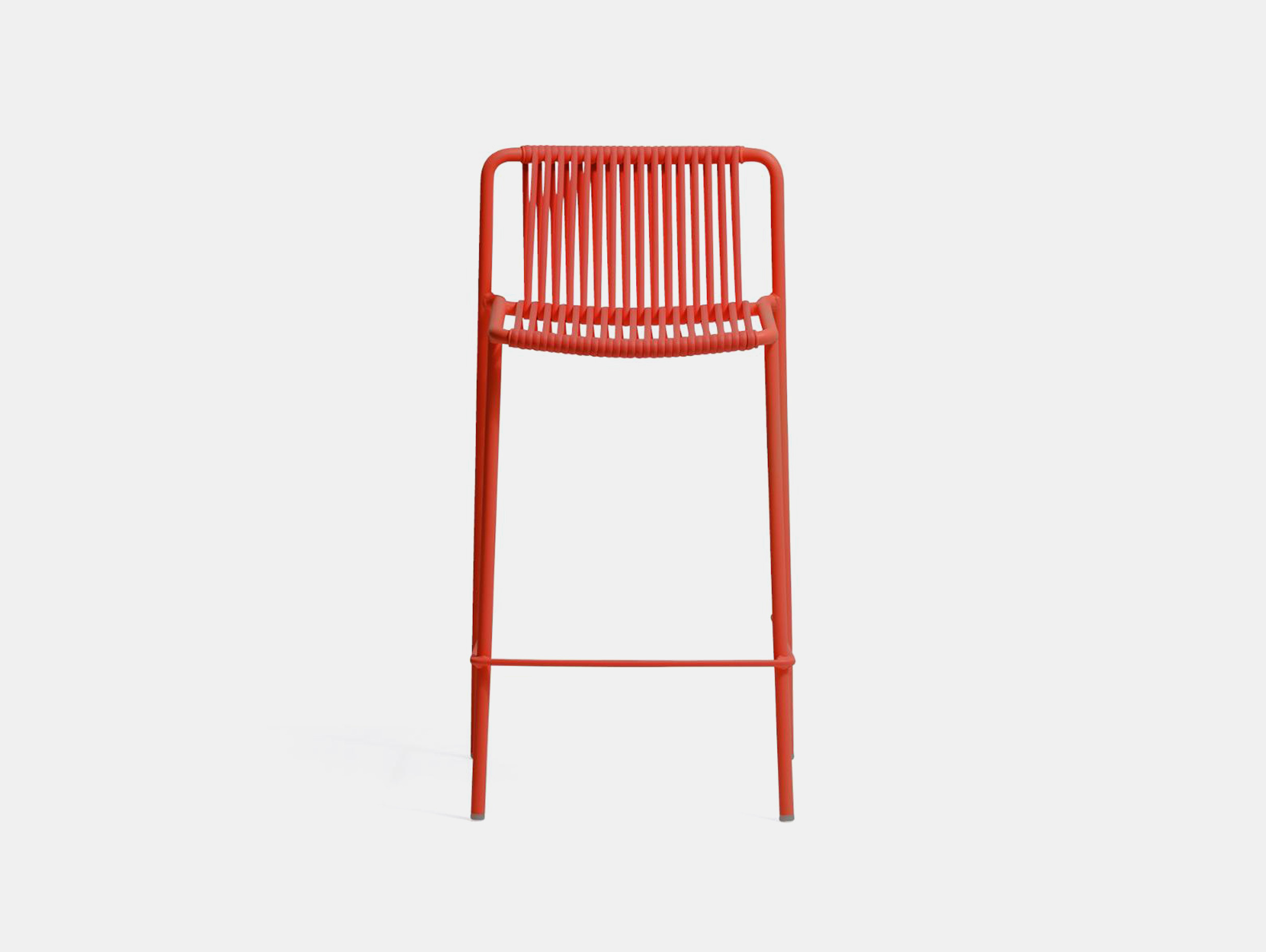 Pedrali cazzaniga mandelli pagliarulo tribeca stool red RO400 E