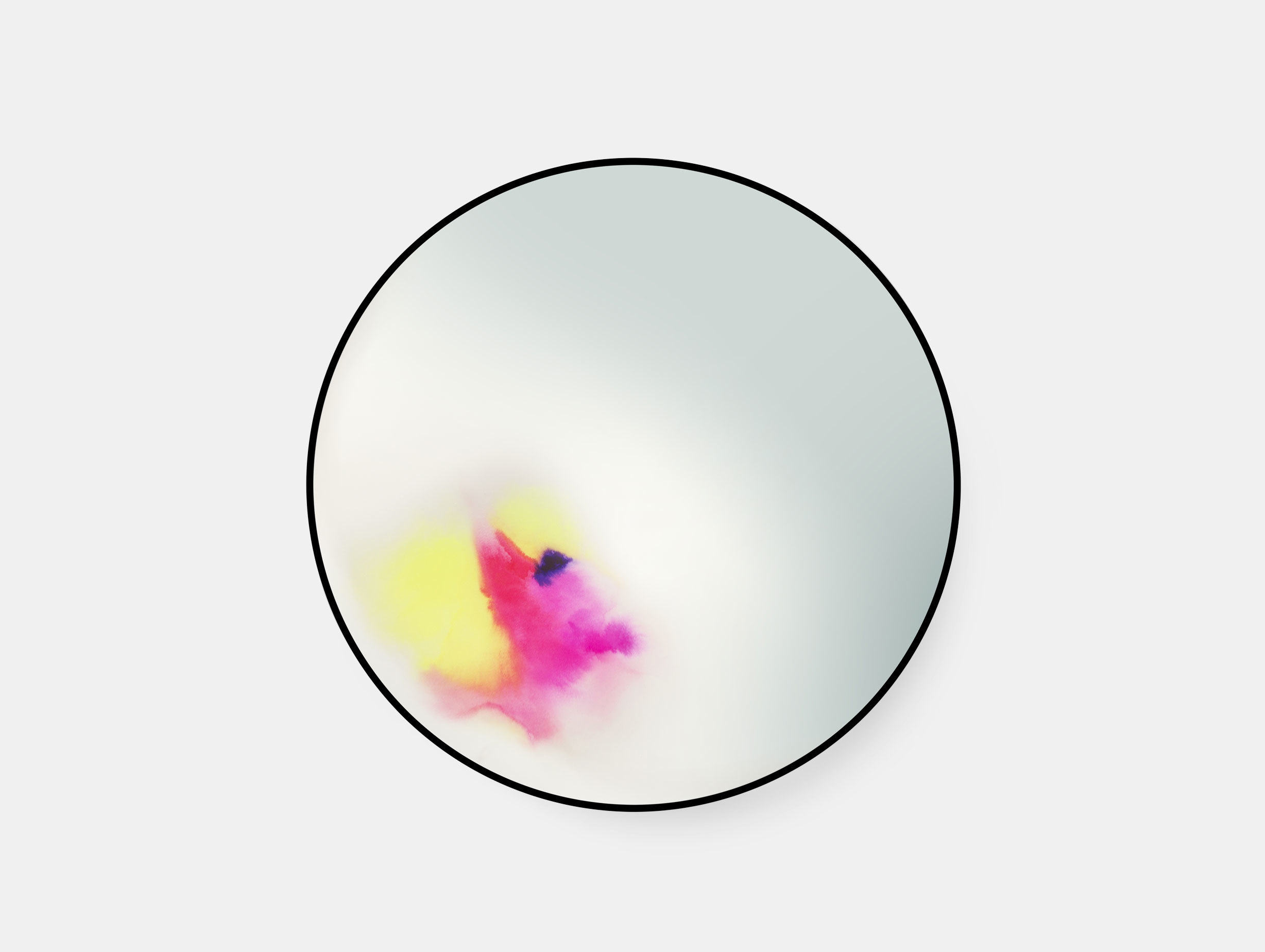 Petite Friture Francis Wall Mirror L Pink Constance Guisset