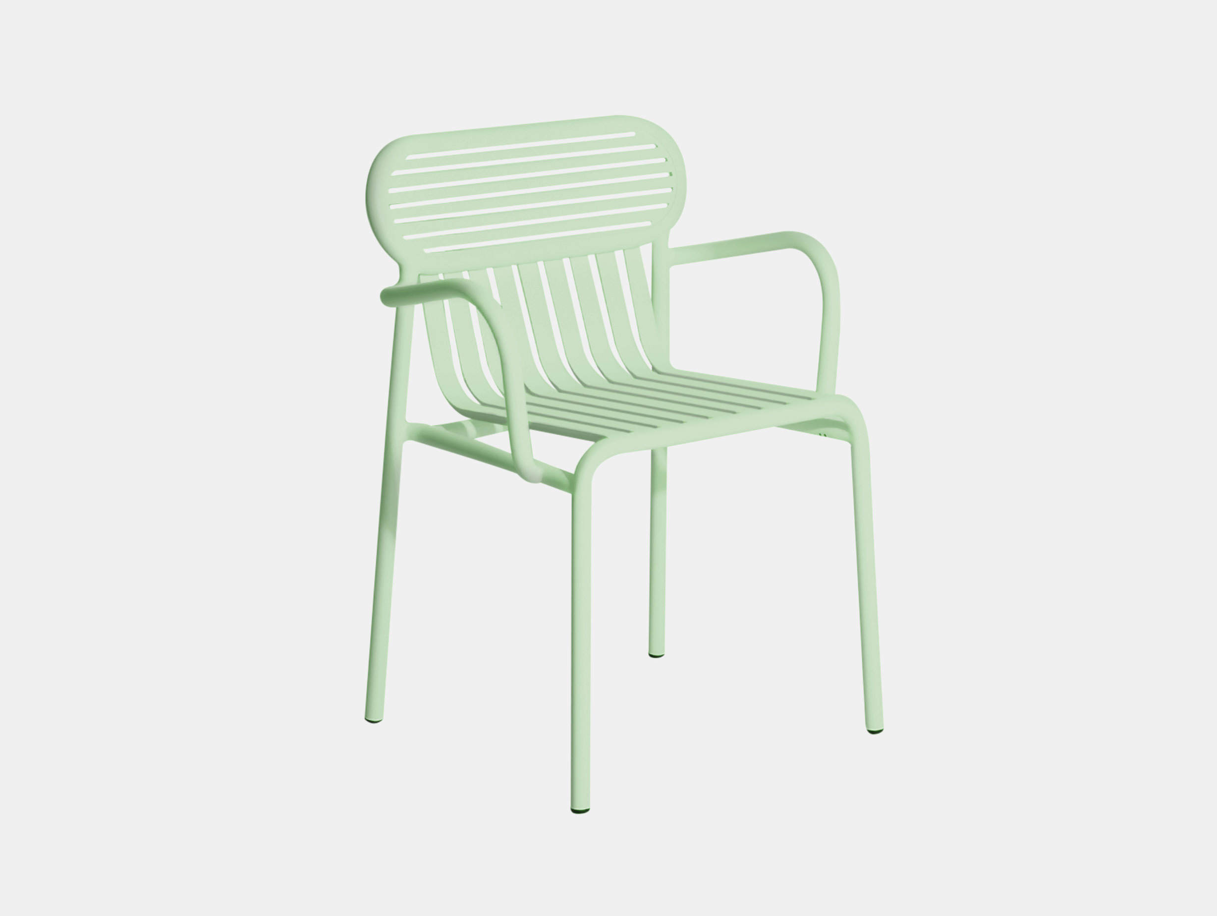 Petite Friture Week End Outdoor Armchair pastel green Studio Brichet Ziegler