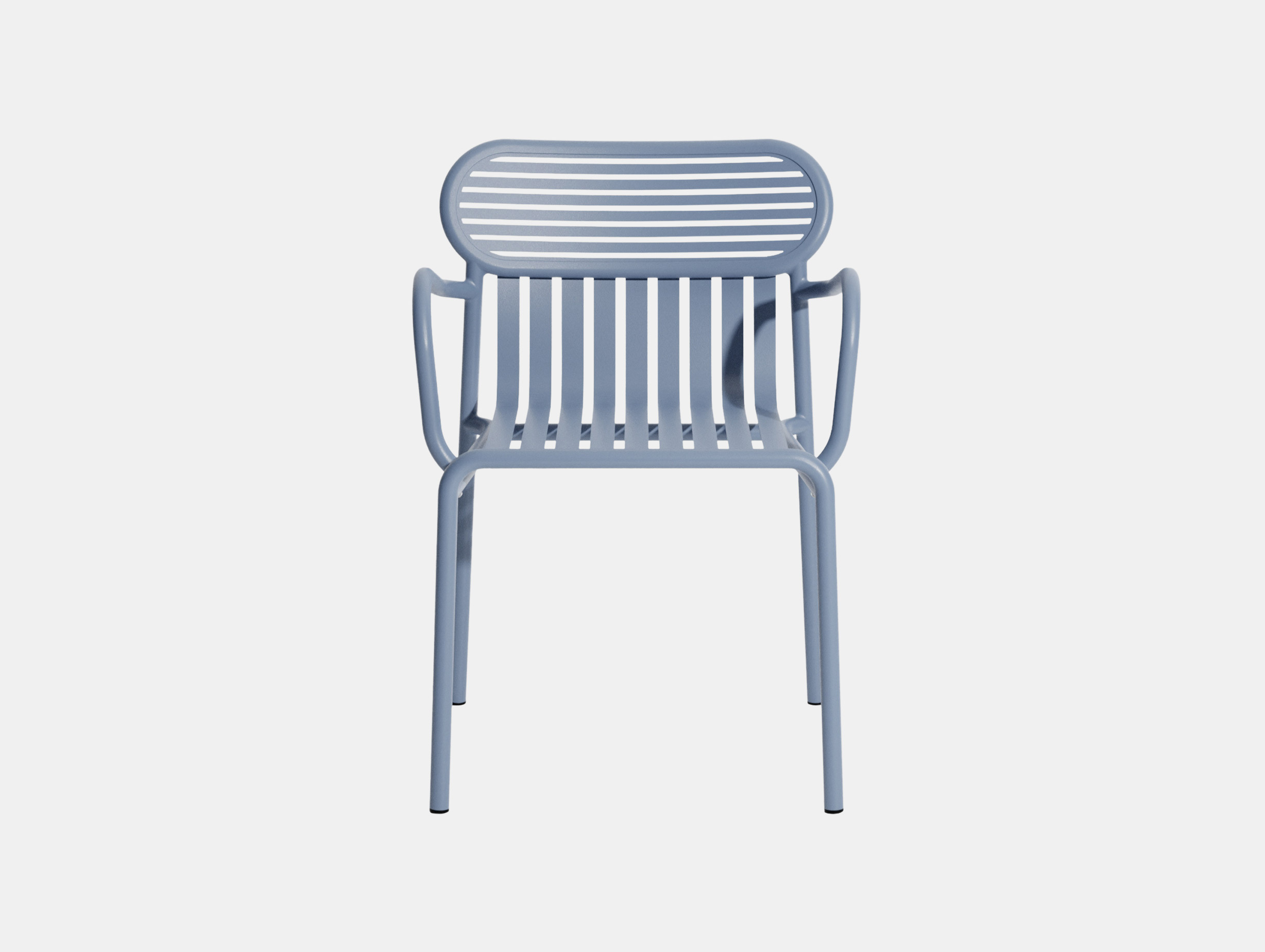 Petite Friture Week End Outdoor Armchair pigeon blue Studio Brichet Ziegler