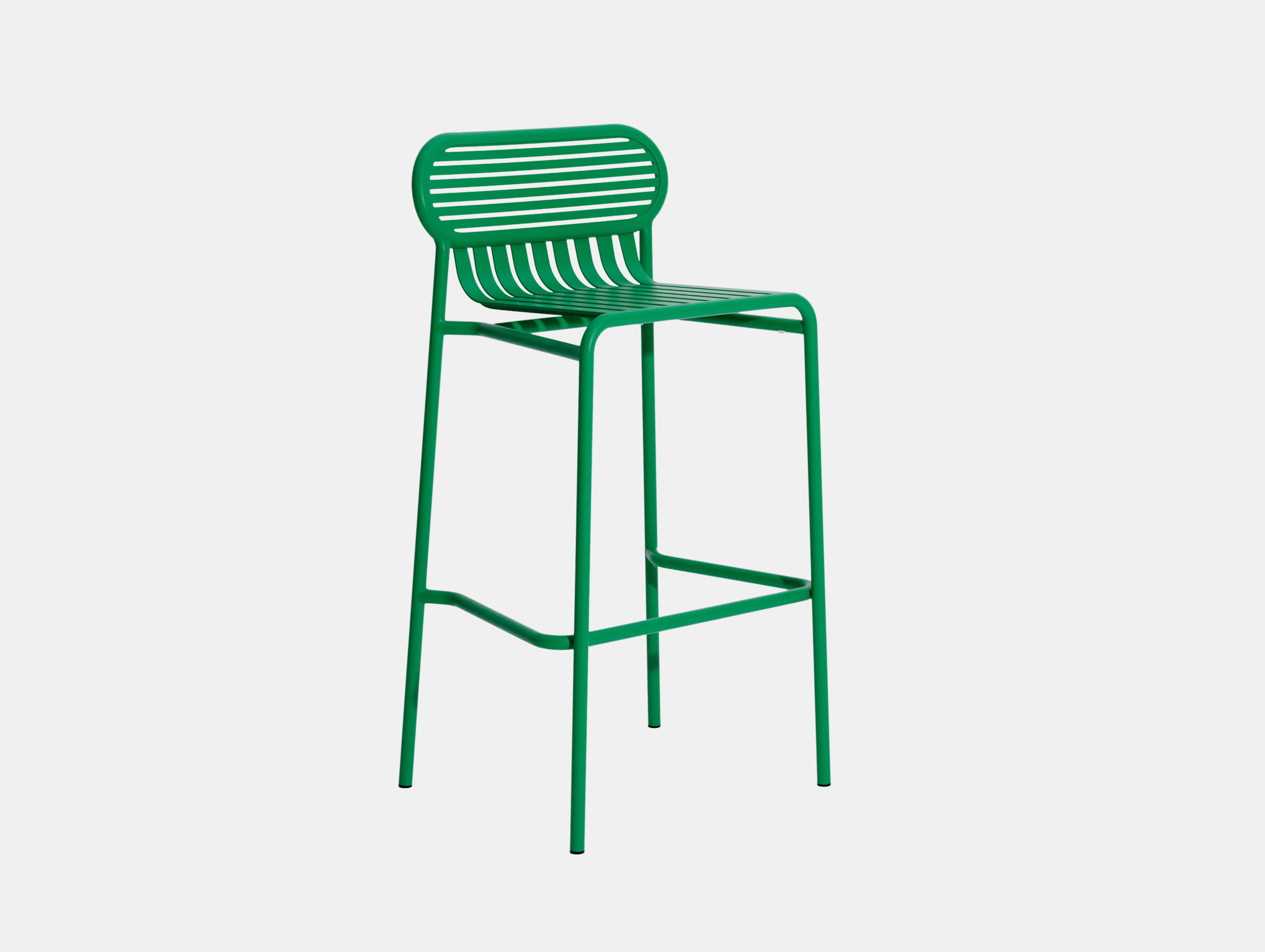 Petite Friture Week End Outdoor barstool mint green Studio Brichet Ziegler
